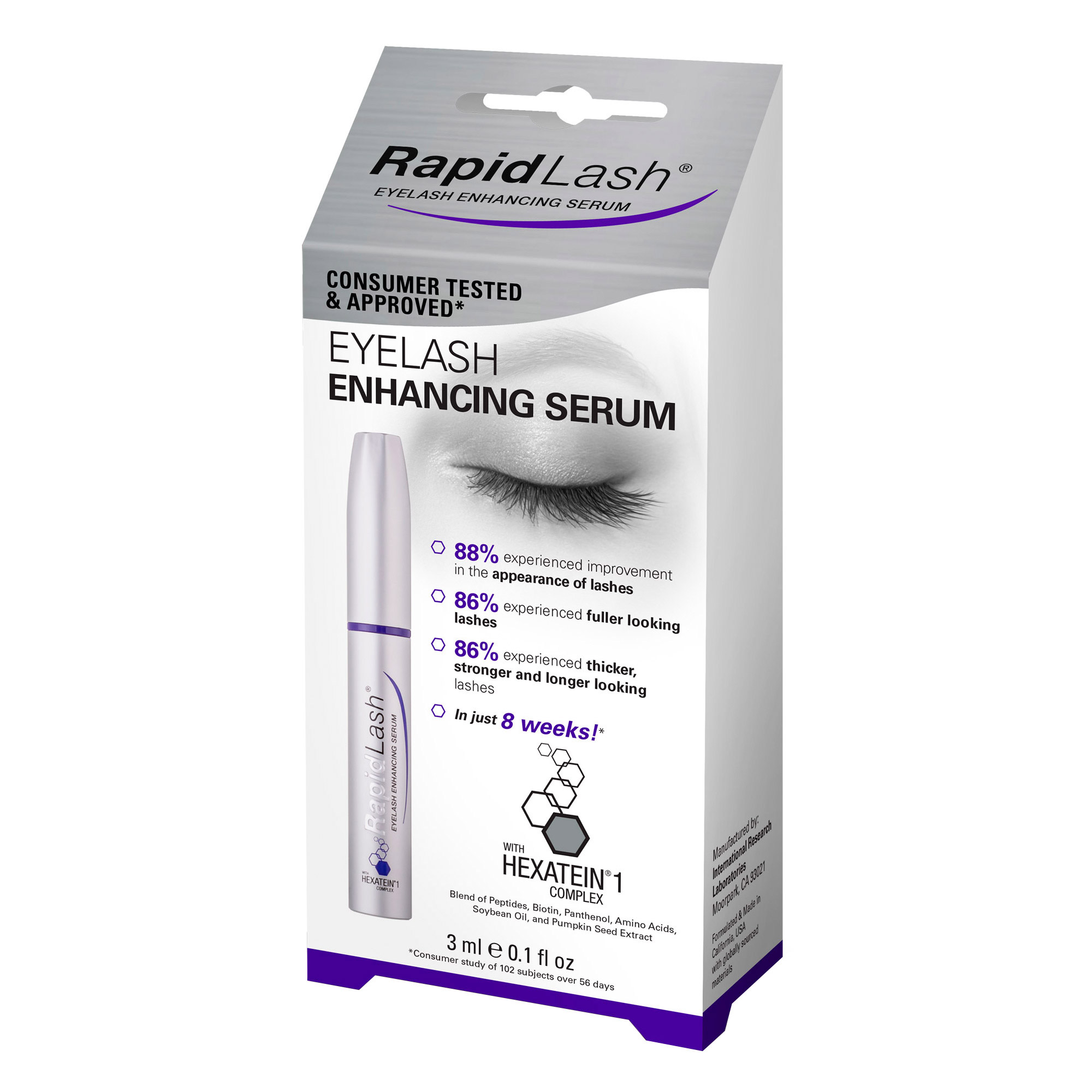 RapidLash Eyelash Enhancing Serum, 0.1 fl oz, 2-pack | Costco