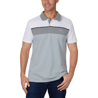 CALVIN KLEIN MEN'S SHORT SLEEVE POLO