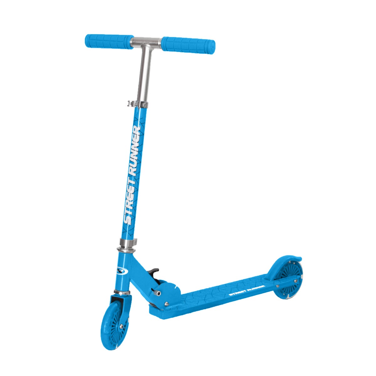 Street Runner Folding Kick Scooter with 120mm LED Wheels Street Runner Folding Kick Scooter with 120mm LED Wheels