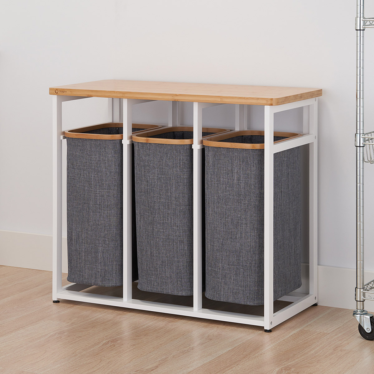 Trinity Bamboo Laundry Sorter