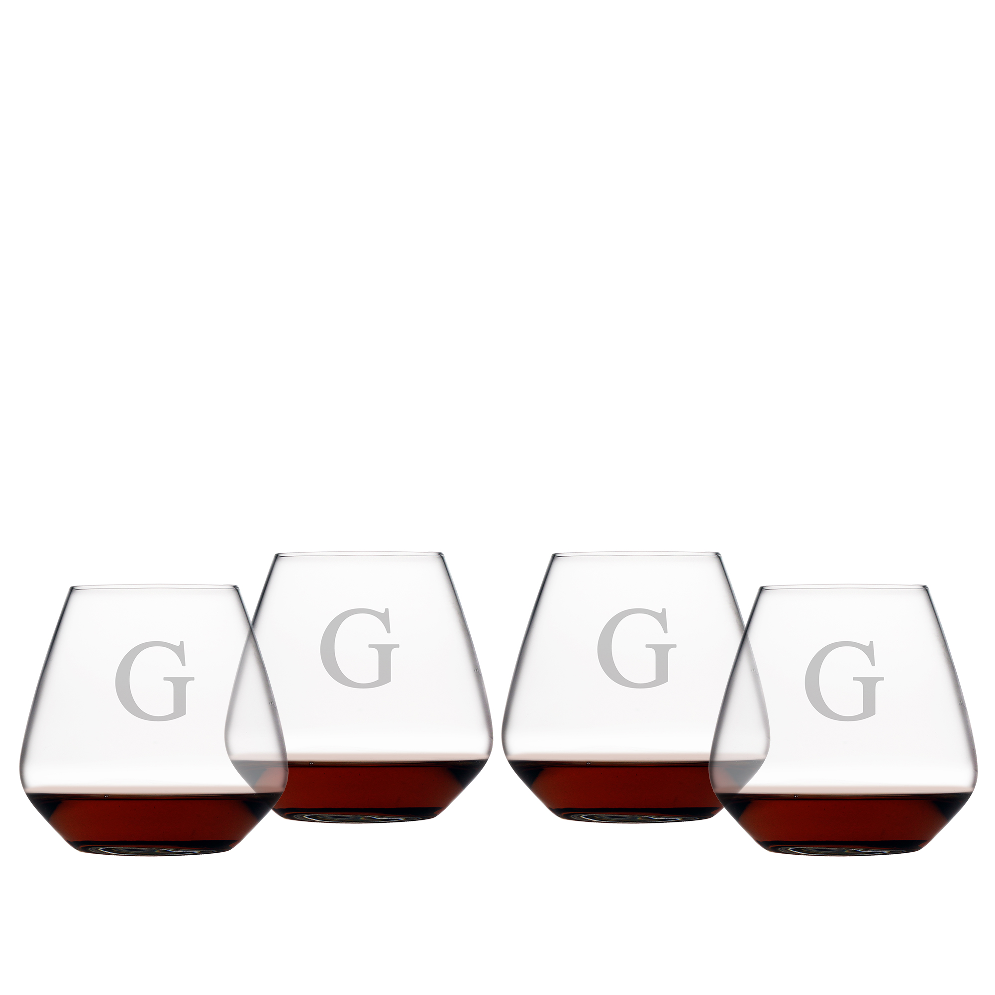 Atelier Stemless Wine Glasses, Set of 4 - Thumbnail 2