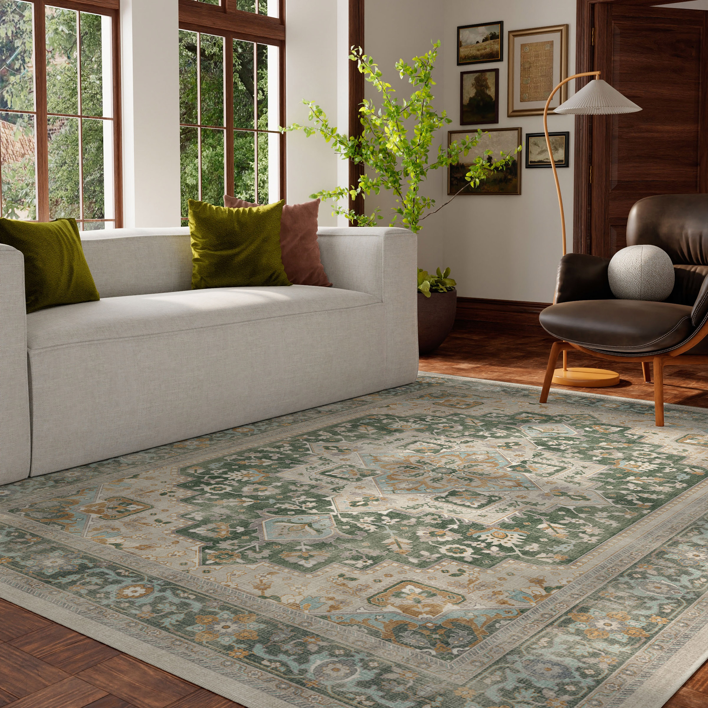 Large Distressed Area Rugs | Costco
