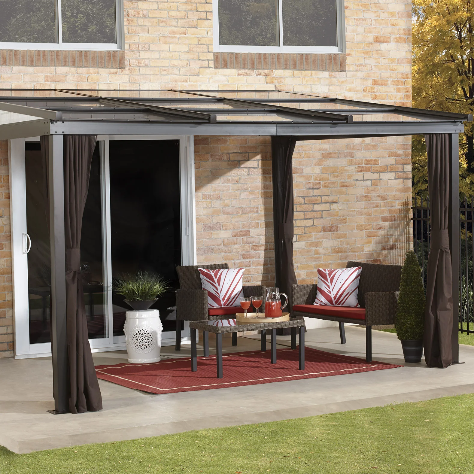 Sojag Budapest Wall Mounted Sun Shelter | Costco