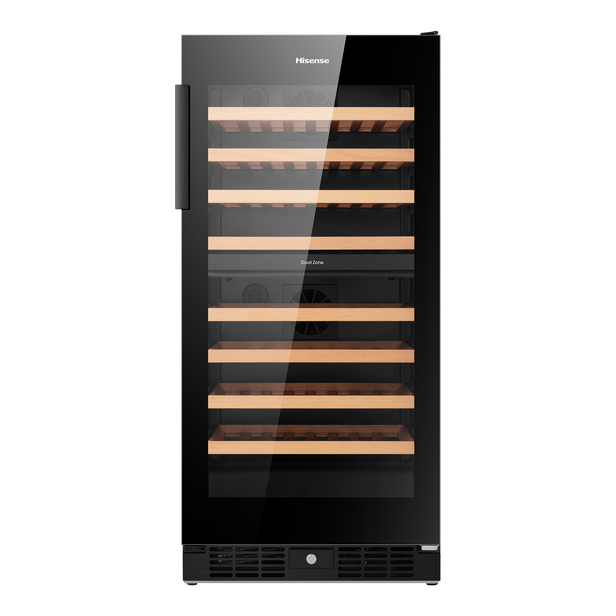 Hisense 8.5 cu ft. 76 Bottle Dual Zone Wine Cooler with Wi-Fi