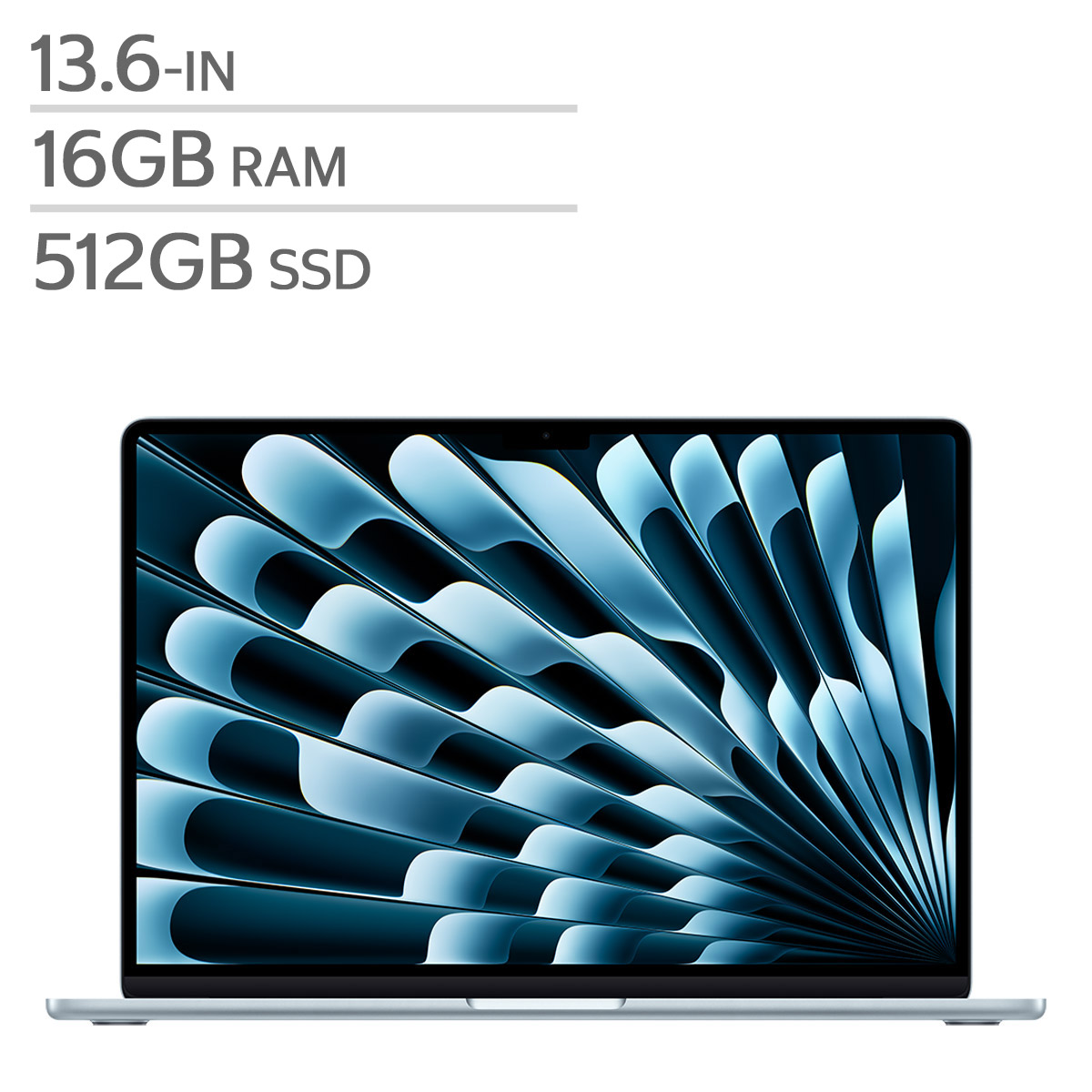 Apple MacBook Air 13.6 in., Apple M5 Chip - 16 GB RAM, 512 GB SSD
