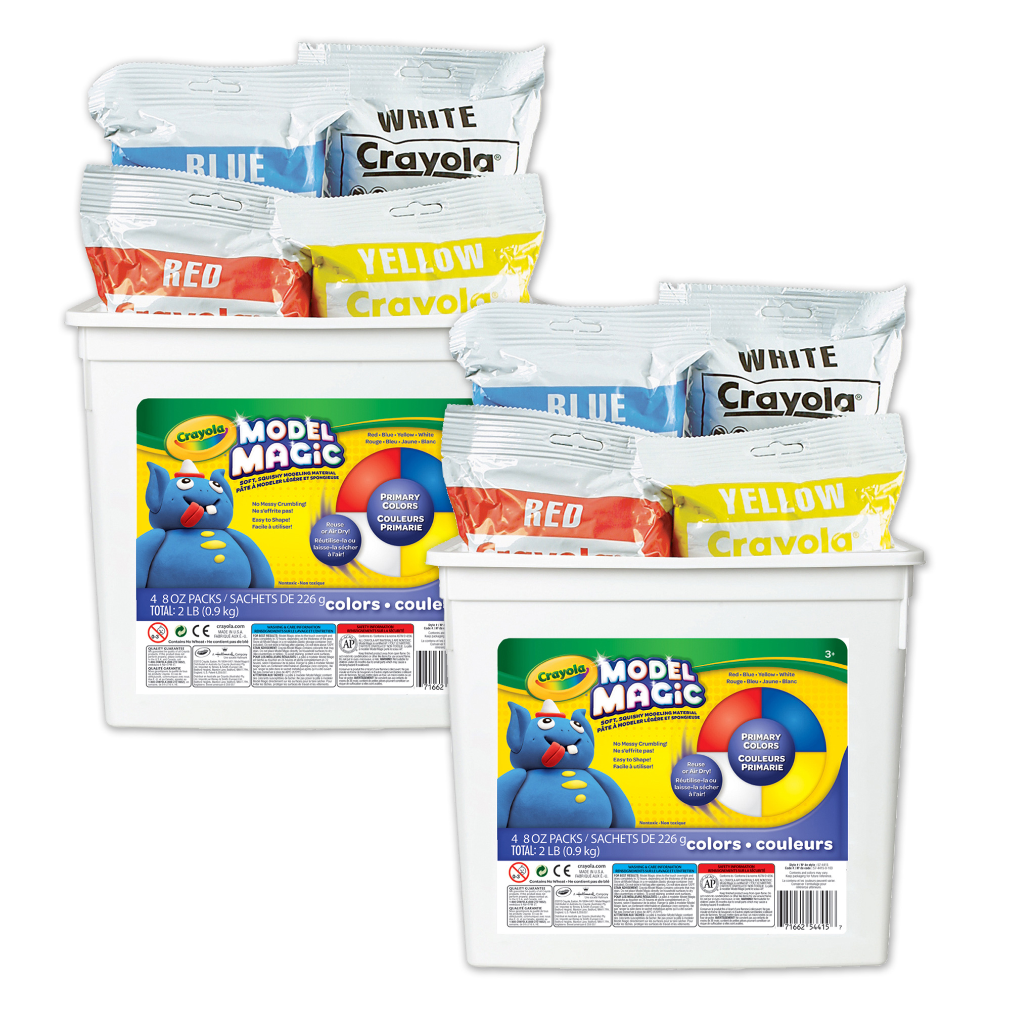 Crayola 4-count Model Magic In 4 Assorted Colours, 2-pack | Costco