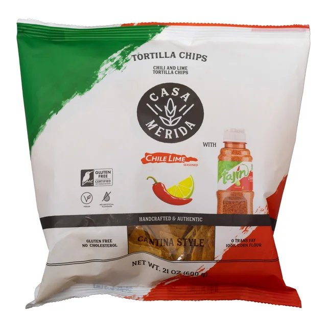 CASA BONITA TAJIN CHIPS 20 OZ ( 1.25LBS)