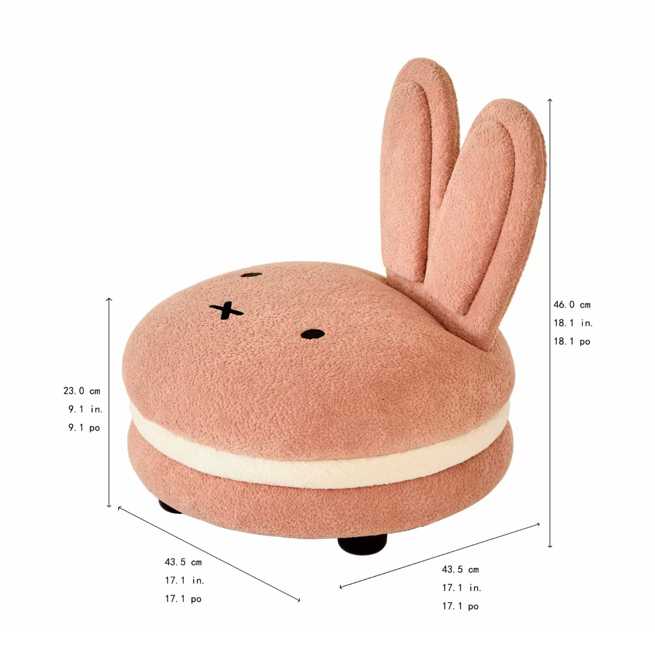 Aesthetik Kids Miffy Macaron Chair | Costco