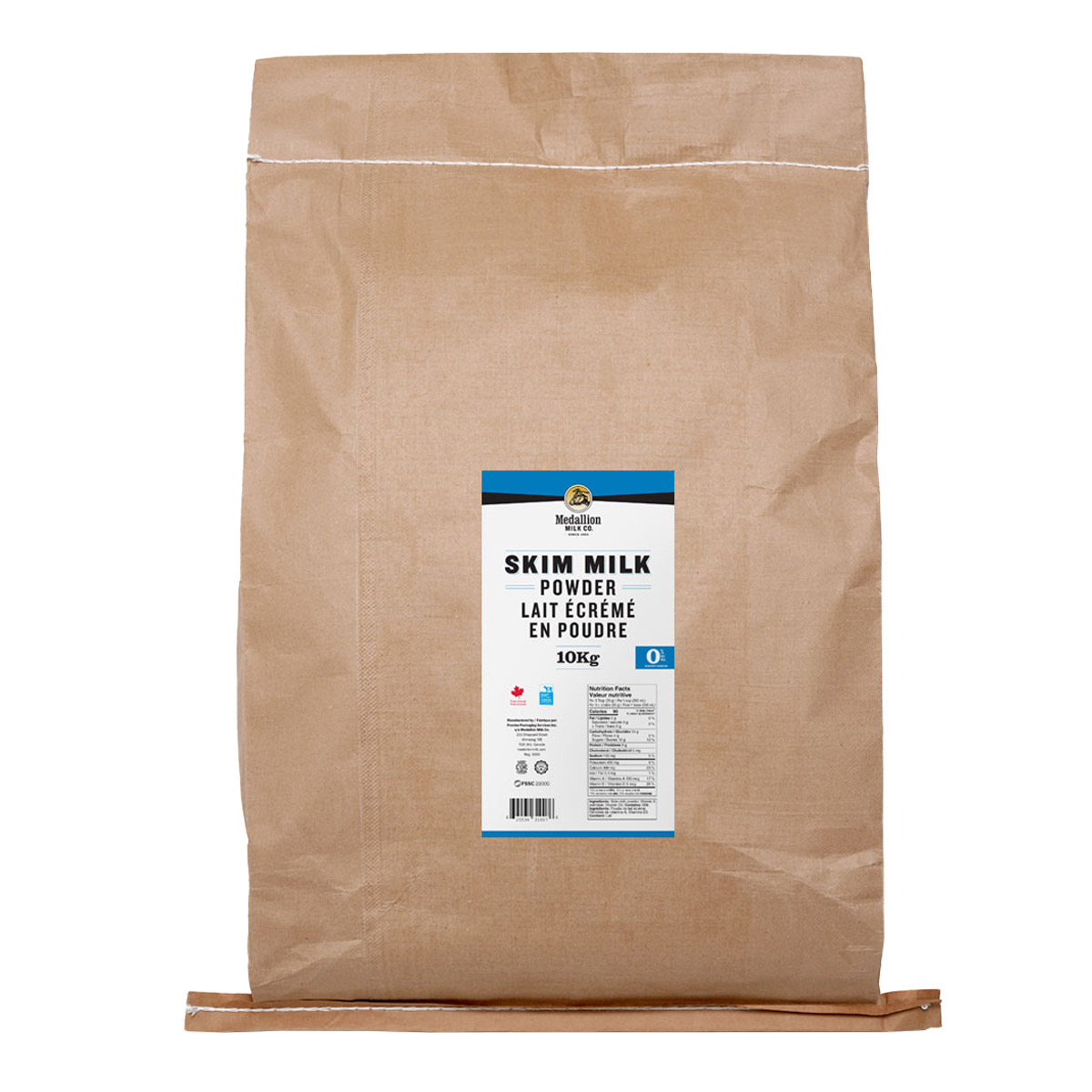 Medallion Milk Co. Skim Milk Powder, 10 kg