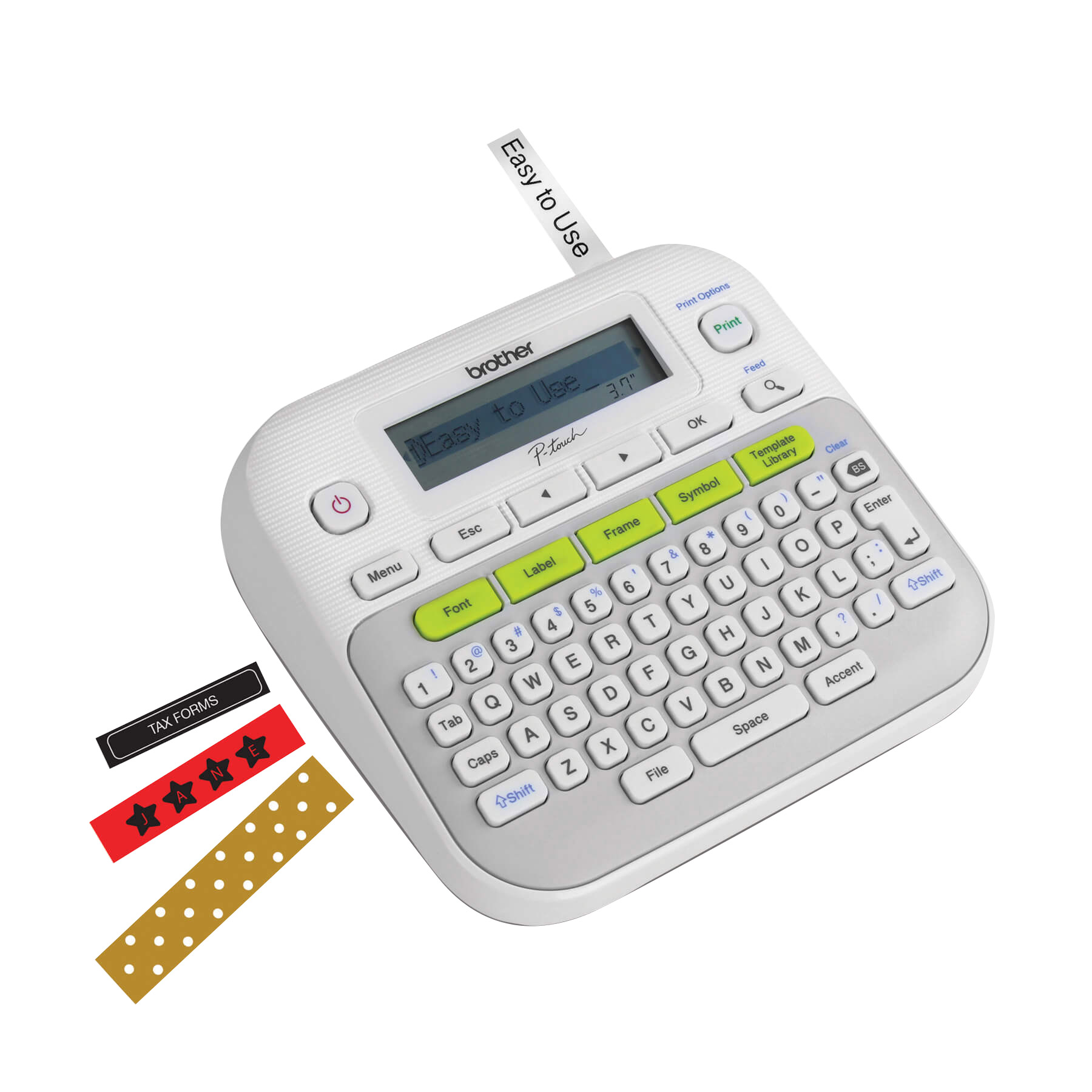 Brother PT-D210 White Label Maker 