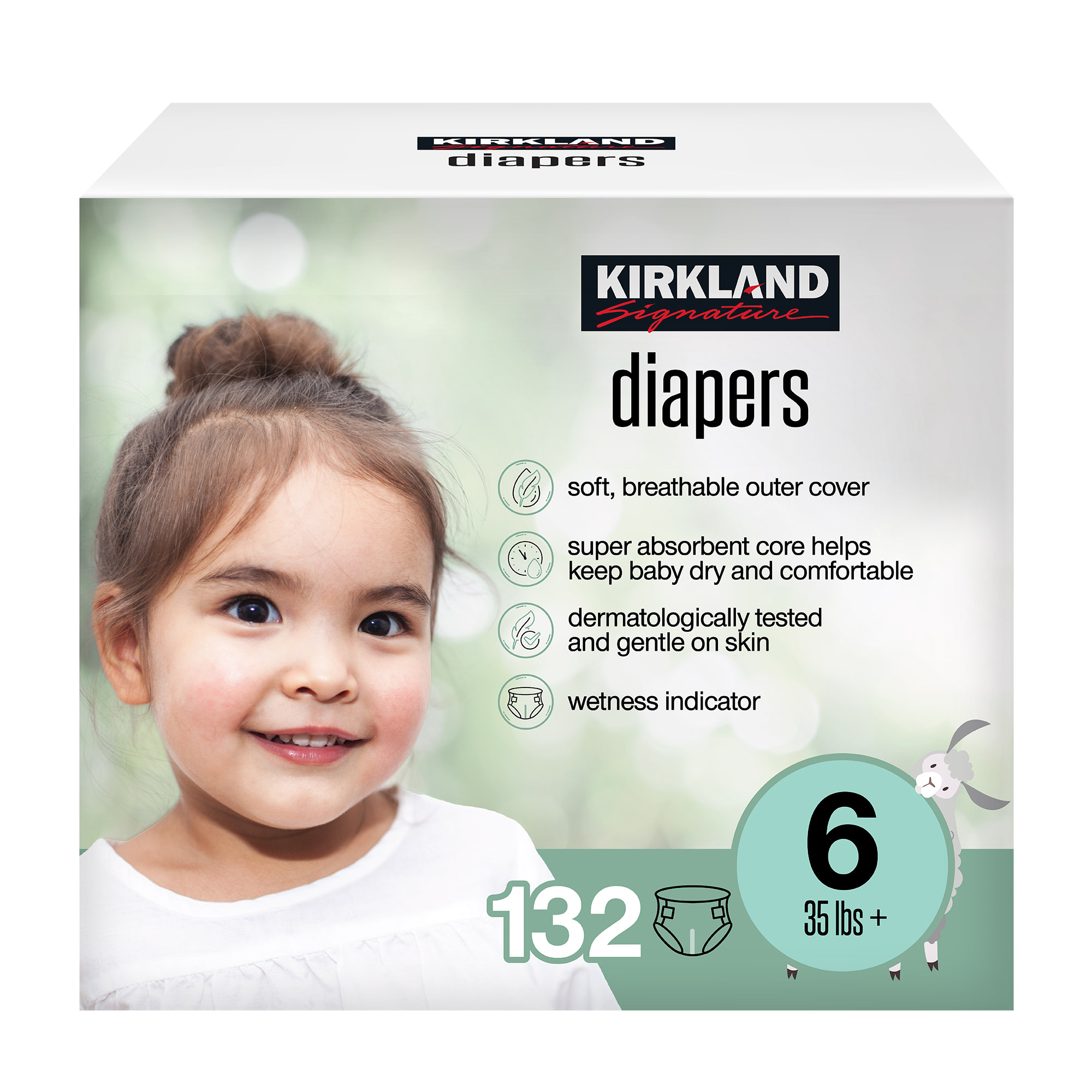 Kirkland Signature Diaper Sizes 3 - 6