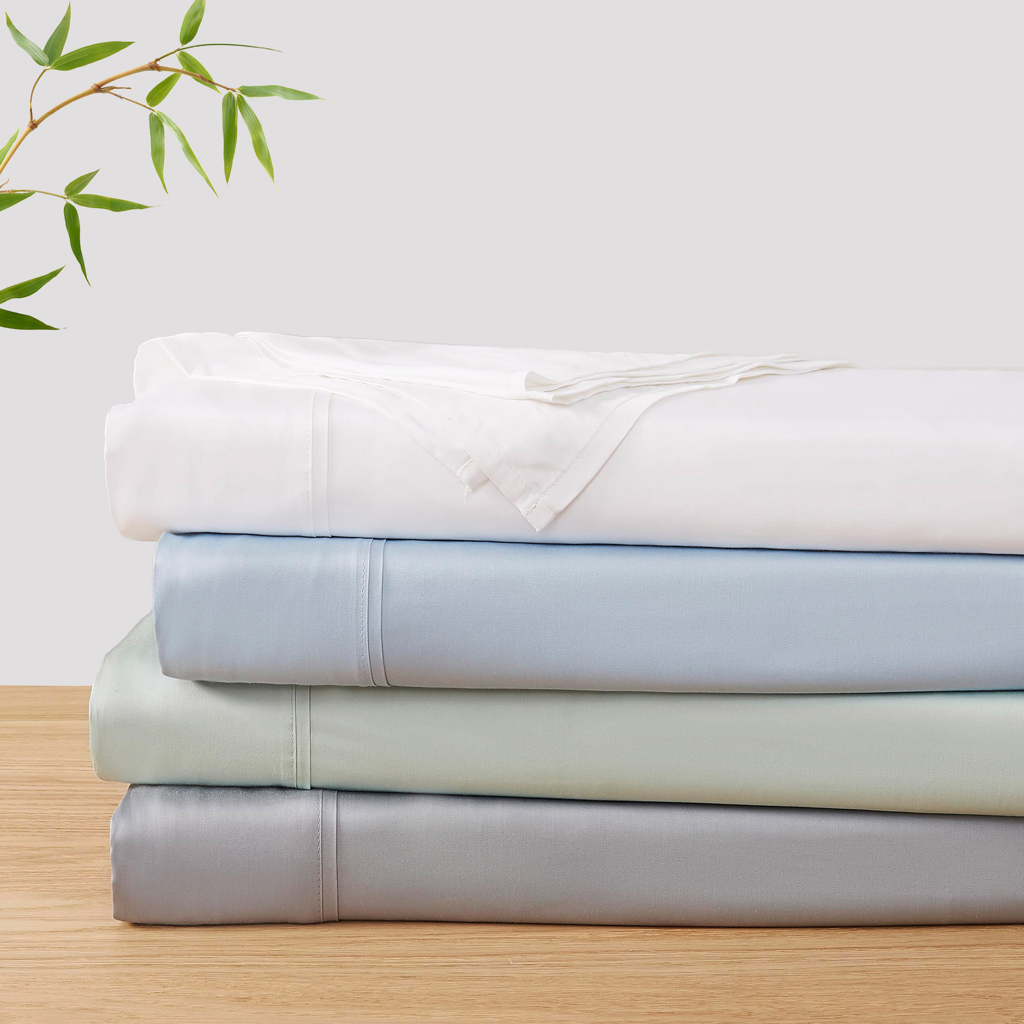 Layered Essentials 100% Rayon from Bamboo 6-piece Sheet Set