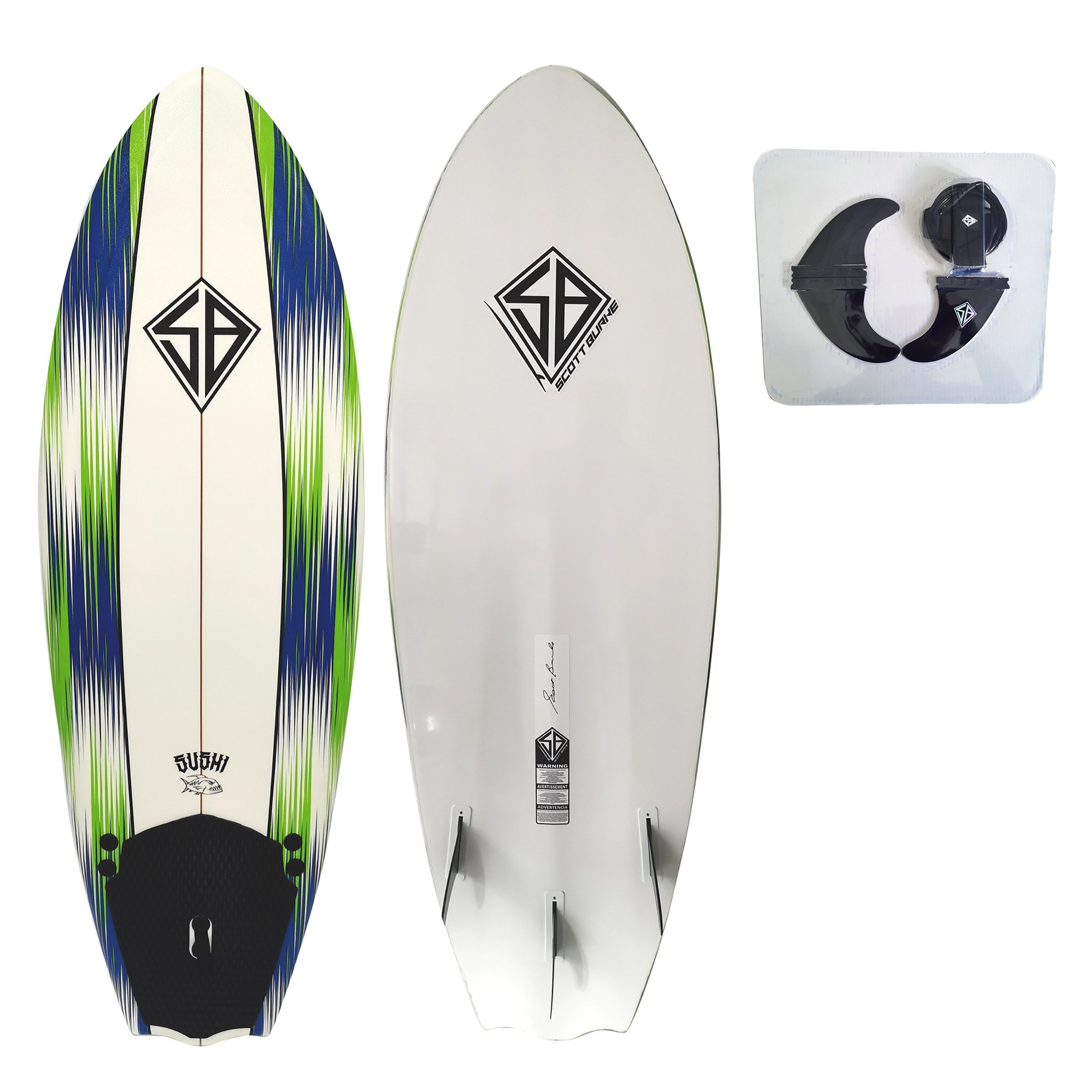 Costco 2025 サーフボード5’8” Scott Burke ほぼ新品 Scott Burke 5'8'' Foam Sushi Surfboard | Costco