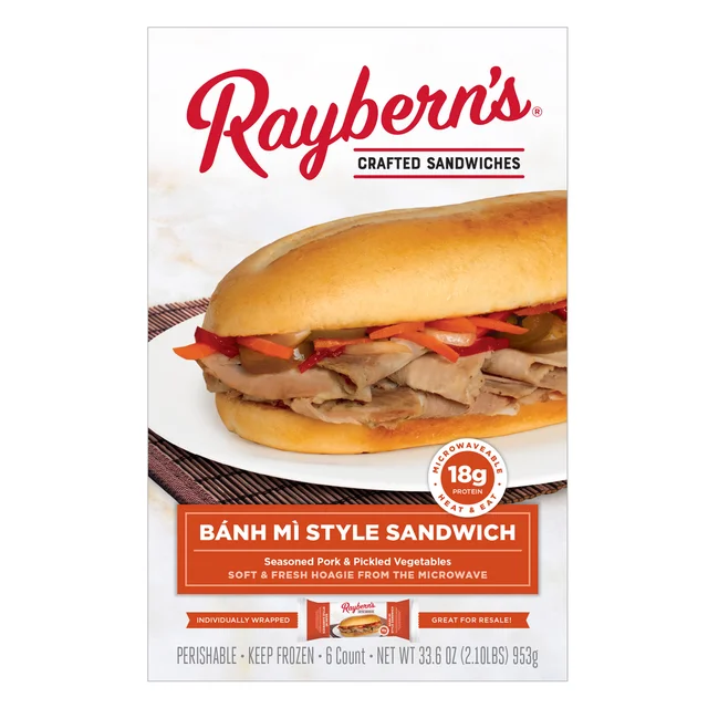 RAYBERN'S PORK BANH MI 6 CT