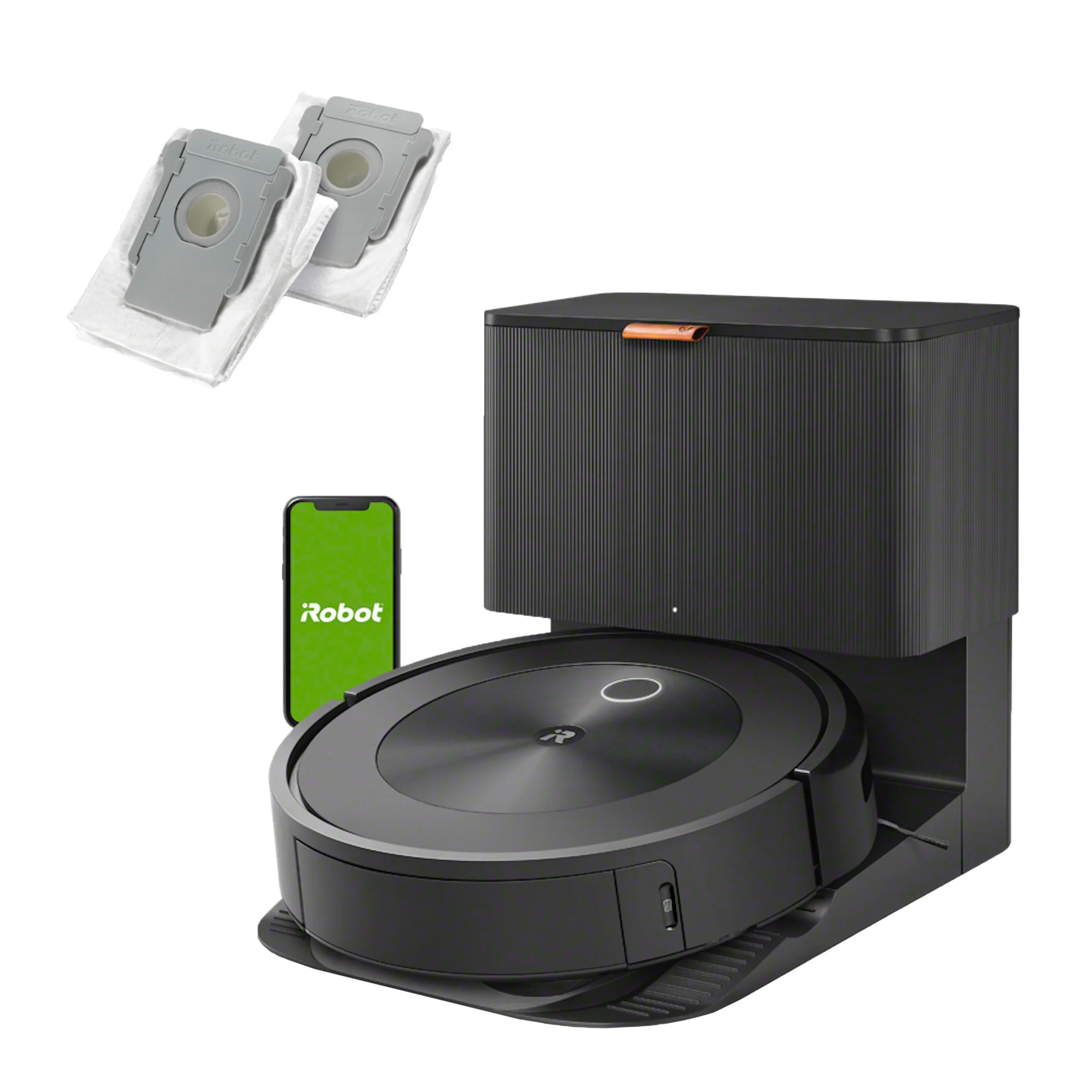 掃除機・クリーナー iRobot Roomba j8+ iRobot Roomba j8+ Robot Vacuum + Bonus 2 Dirt Disposal Bags | Costco