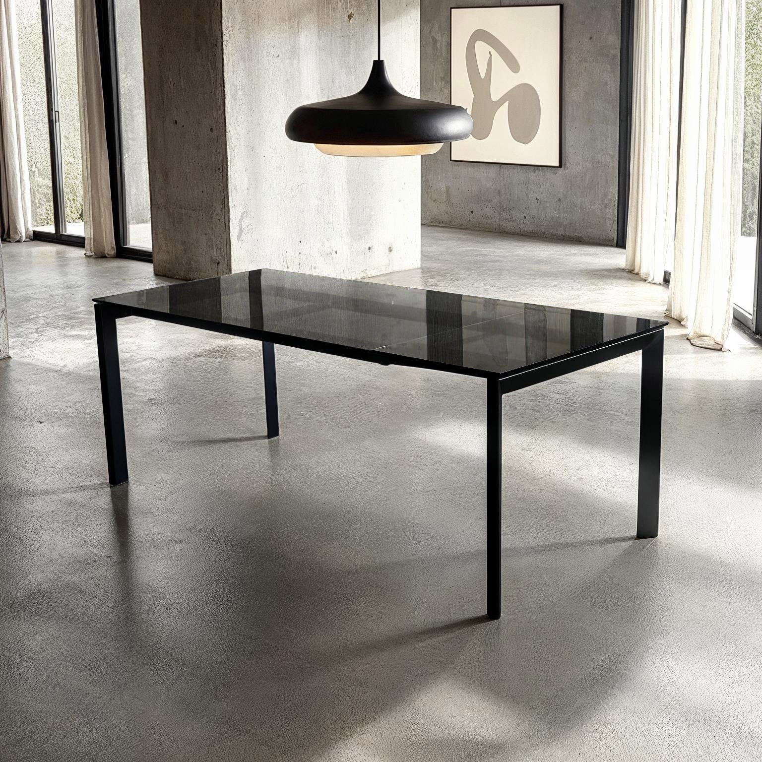 Mobital Host 149.9 cm (59 in.) Extendable Dining Table with Grey