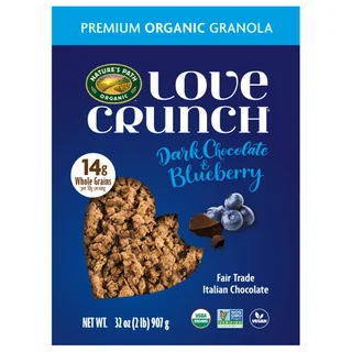 LOVE CRUNCH ORGANIC CHOCOLATE BLUEBERRY GRANOLA 32 OZ