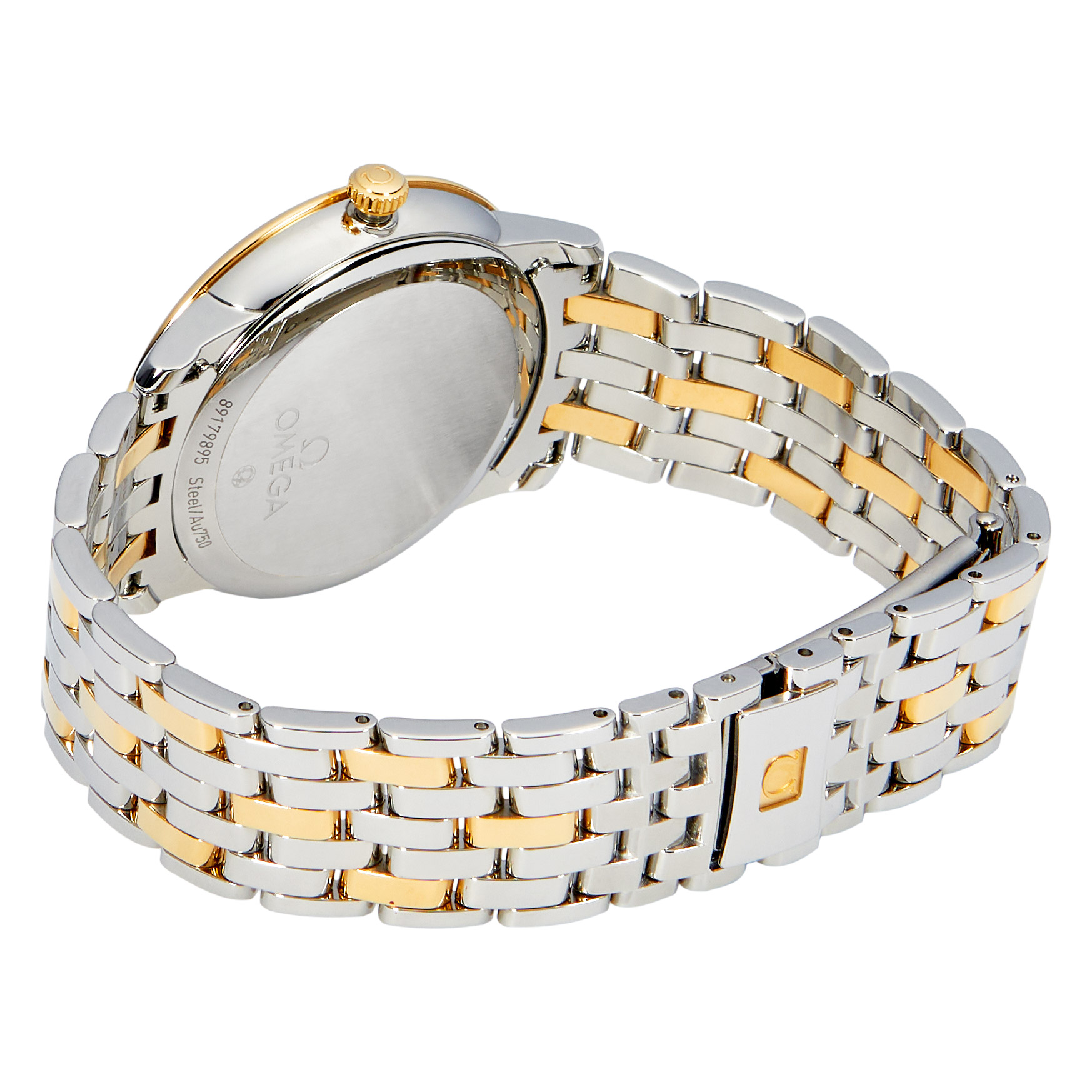 Omega De Ville Prestige Two Tone Automatic Men's Watch, 36.8mm