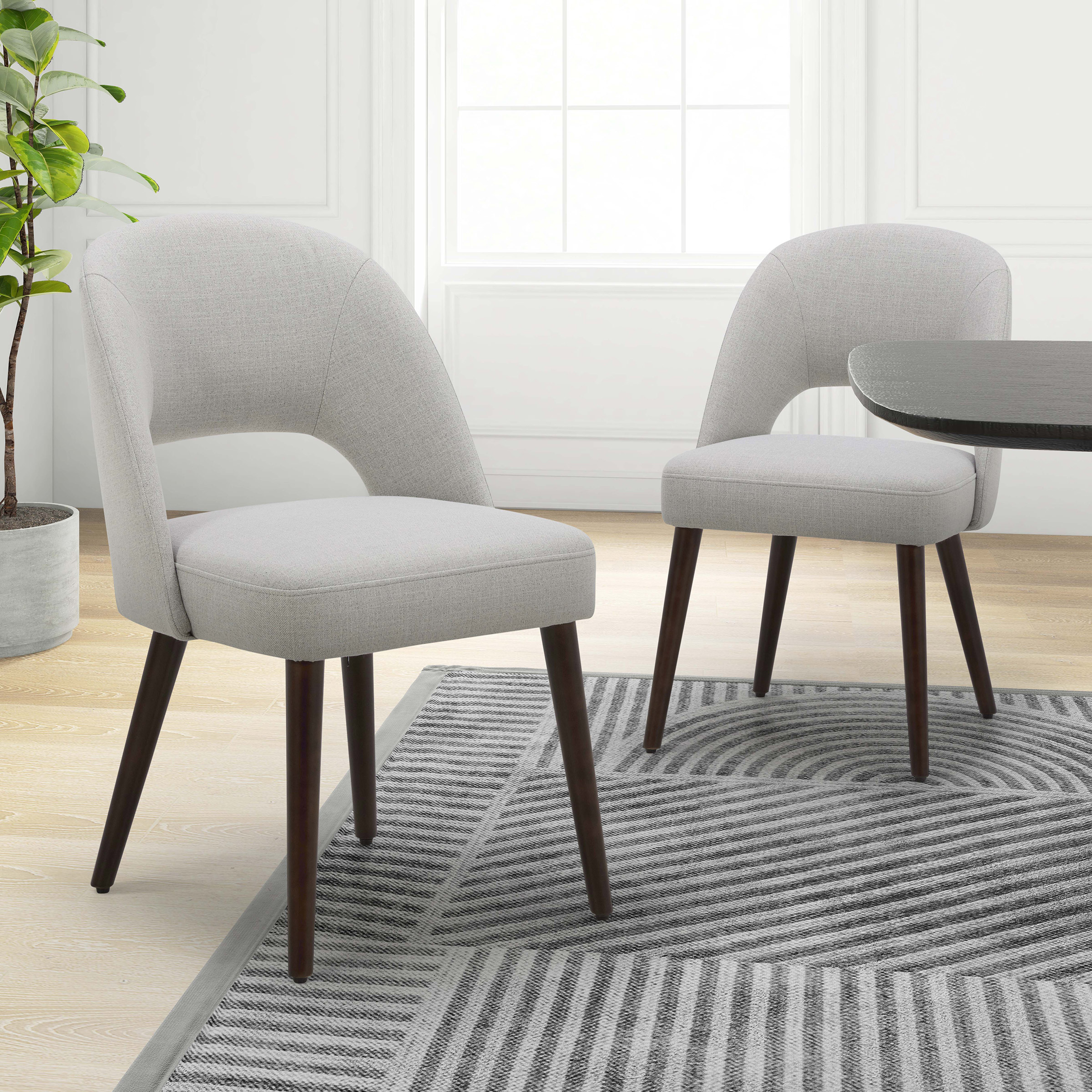 Lilah Fabric Dining Chair, 2-pack Costco