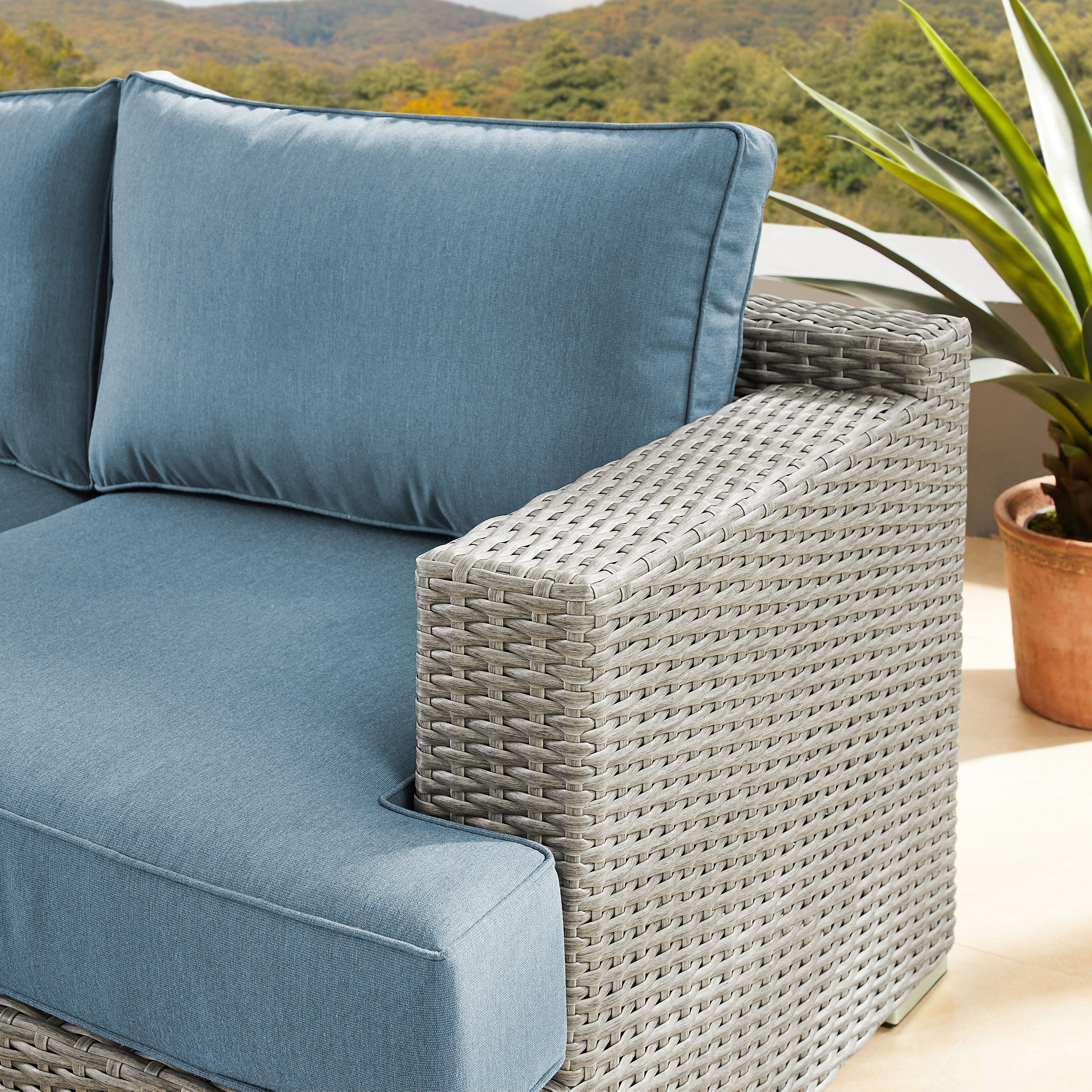 Niko 5-piece Patio Sectional Conversation Set | Costco
