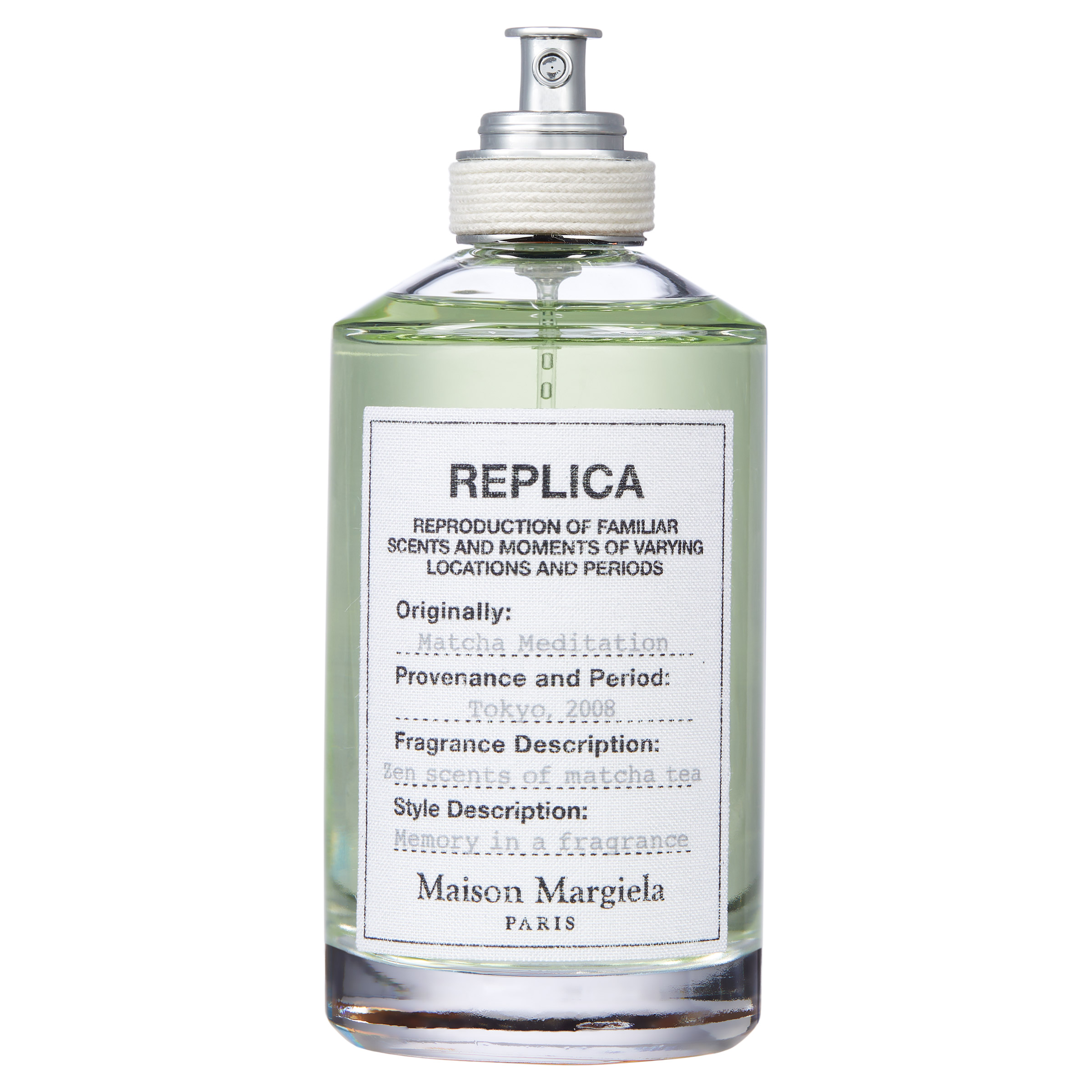 香水(ユニセックス) Maison MargielaREPLICA Matcha Meditation Maison Margiela Replica Matcha Meditation Eau de Toilette, 3.4 fl