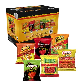 Frito-Lay Flamin' Hot Mix, Variety Pack, 54-count
