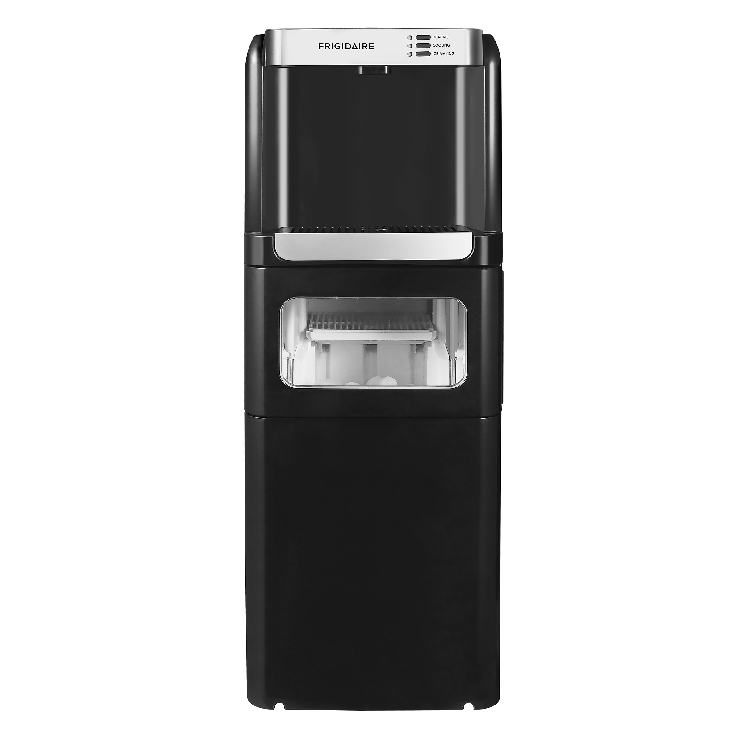 Frigidaire 3-in-1 Top Loading Hot and Cold Water Dispenser with Built-in Bullet Ice Maker