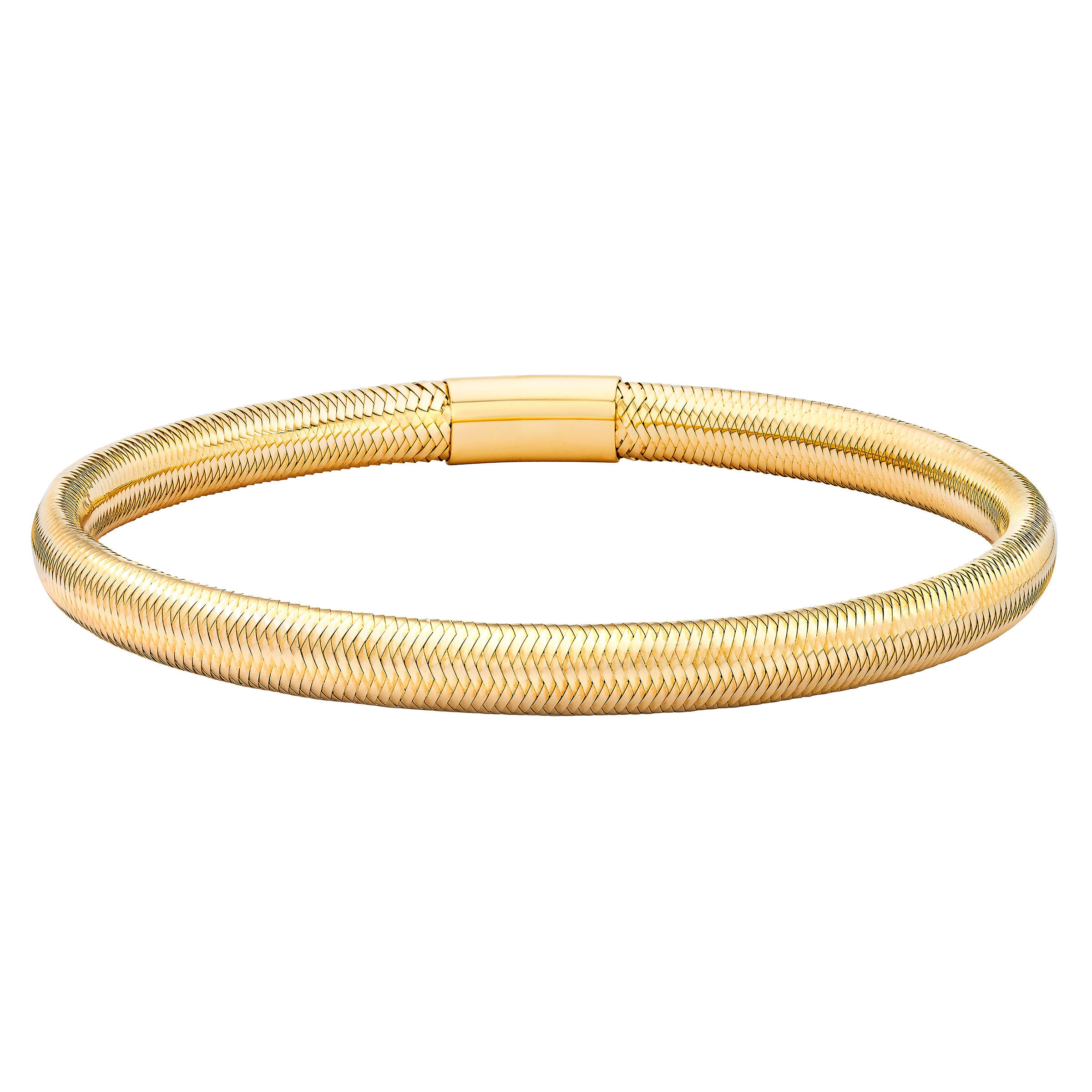 14kt Yellow Gold Mesh Bracelet