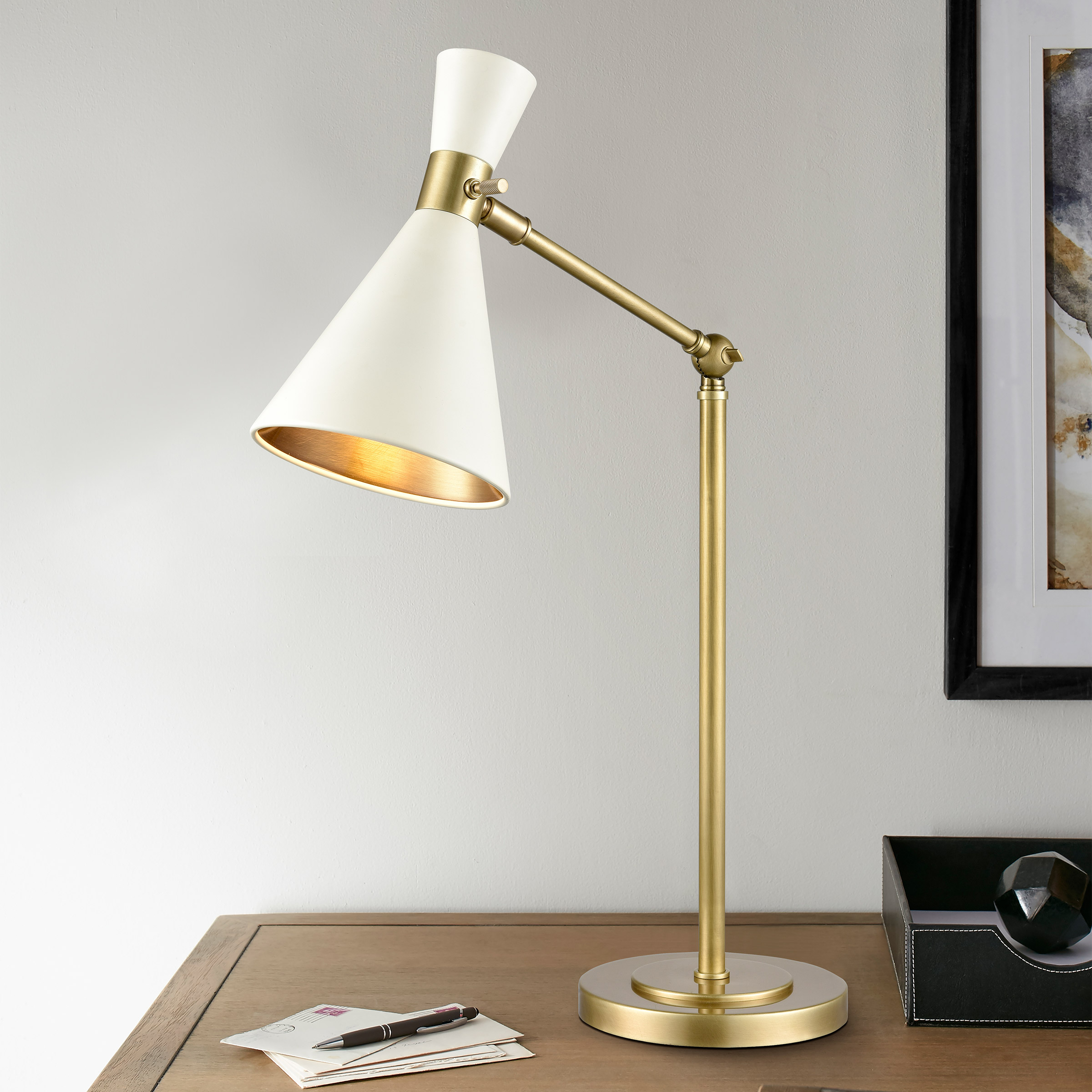 ACME Furniture SOLID BRASS LAMP 5灯 ACME Furniture SOLID