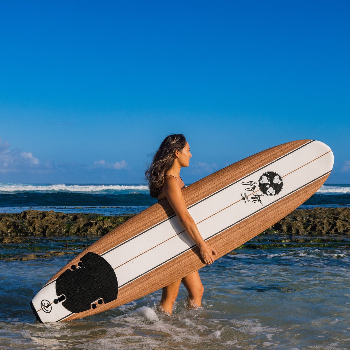 Gerry Lopez 8' Soft Surfboard Package | Costco Gerry Lopez 8' Soft Surfboard Package | Costco