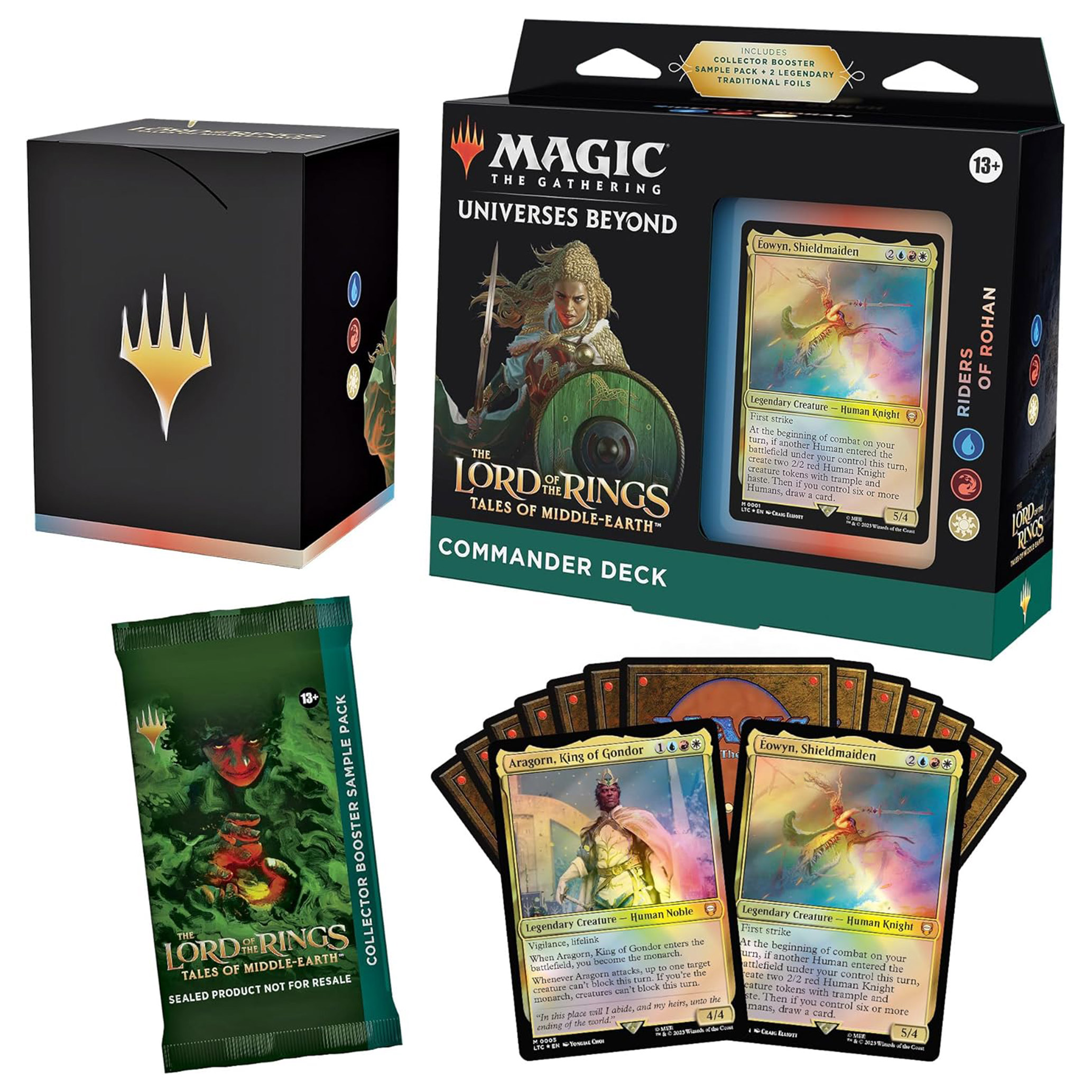 Magic: The Gathering The Lord of the Rings Commander Bundle  Riders of  Rohan | Costco