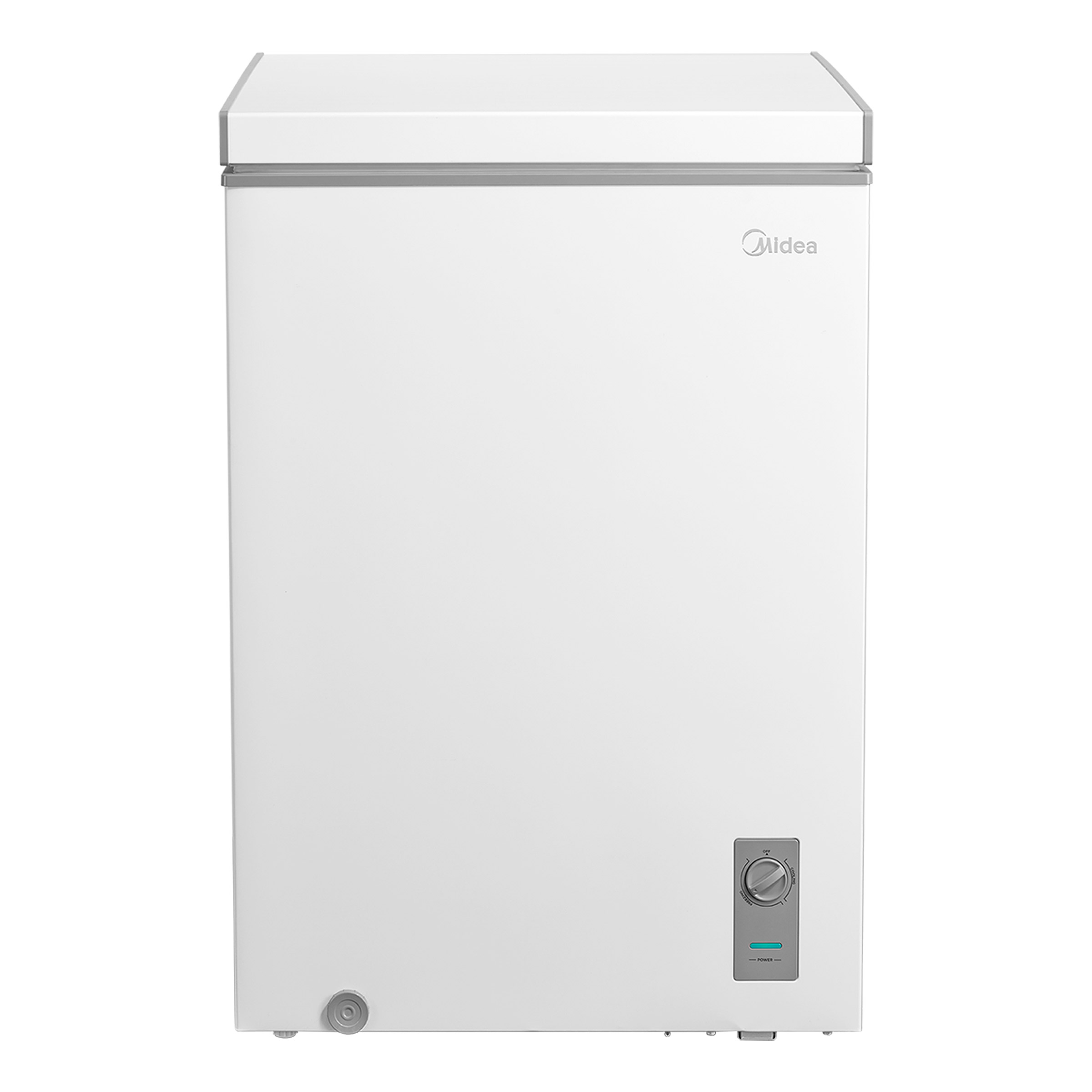 Midea 3.5 cu ft. White Compact Convertible Garage Ready Chest Refrigerator or Freezer