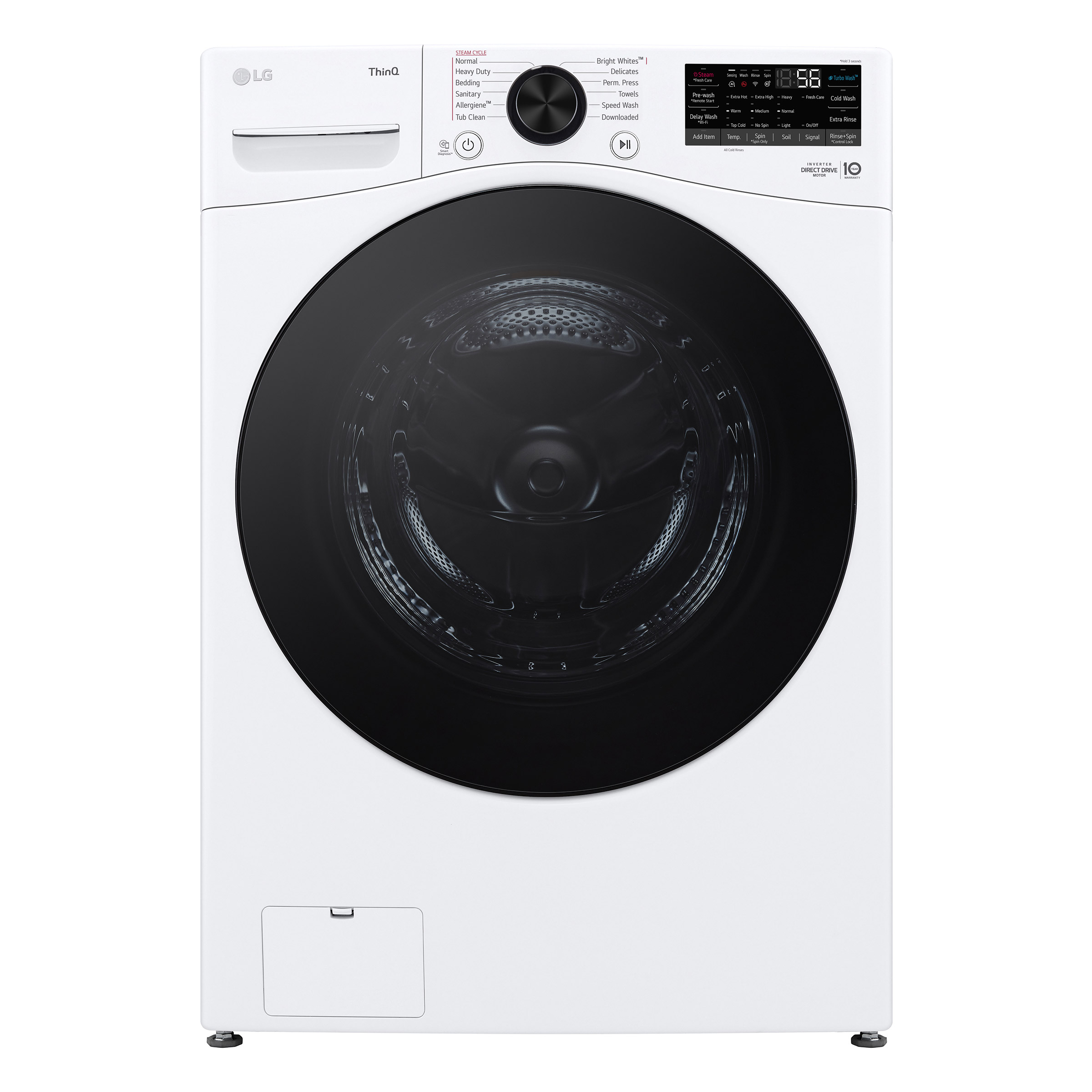 LG 4.5 cu. ft. Front Load Washer with TurboWash 360 and Built-In Intelligence