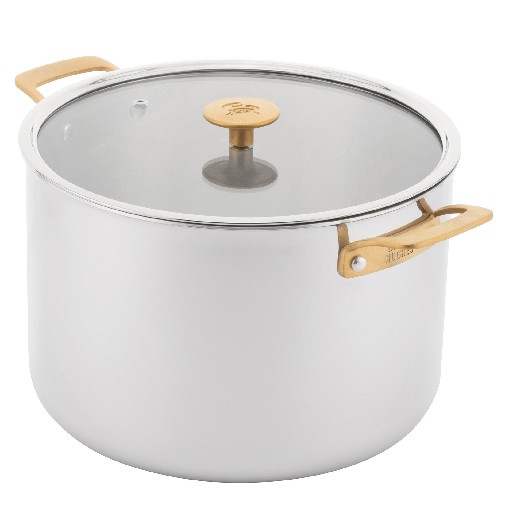Chuck Hughes Stainless Steel Tri-ply Stock Pot, 11.3 L (12 qt.)