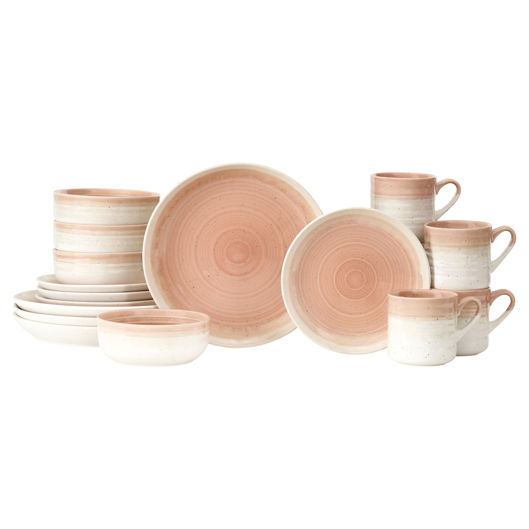 Baum Stoneware Dinnerware Set, 16-piece
