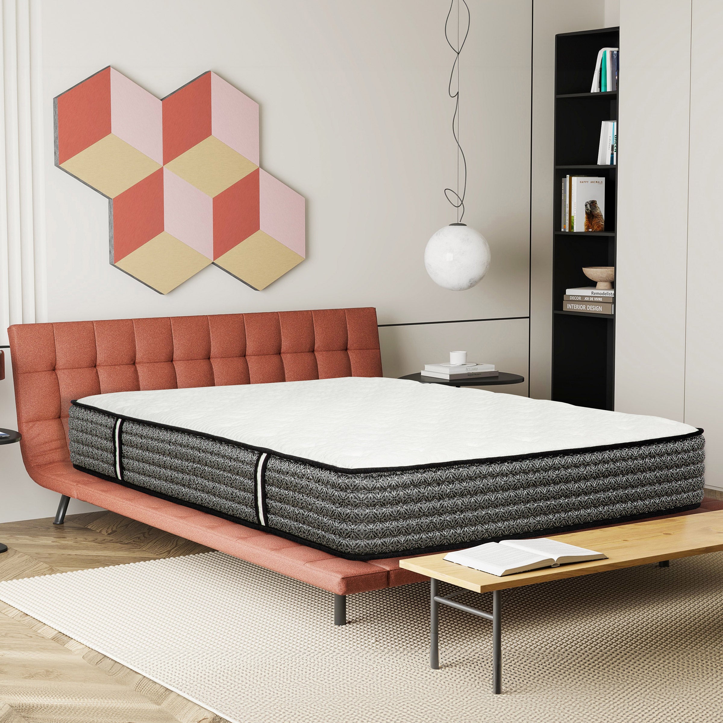 Contessa 30.5 (12 in.) Plush Top Pocket Coil Hybrid Mattress | Costco
