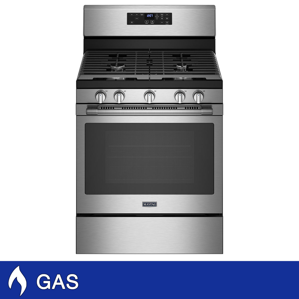 Maytag 5.0 cu. ft. GAS Range with Air Fryer 
