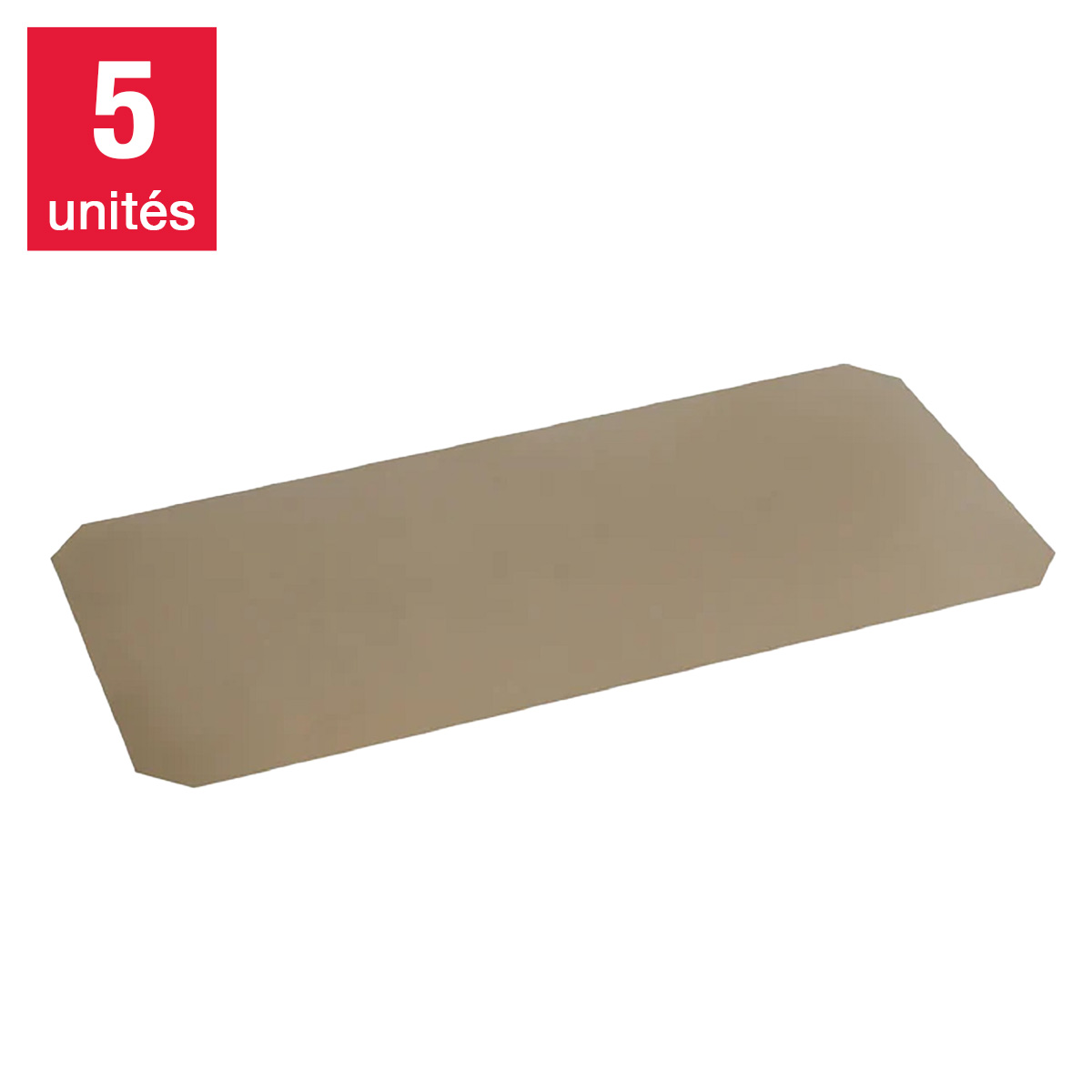 Seville Classics - Couvre-tablettes ajustés 60 po x 24 po