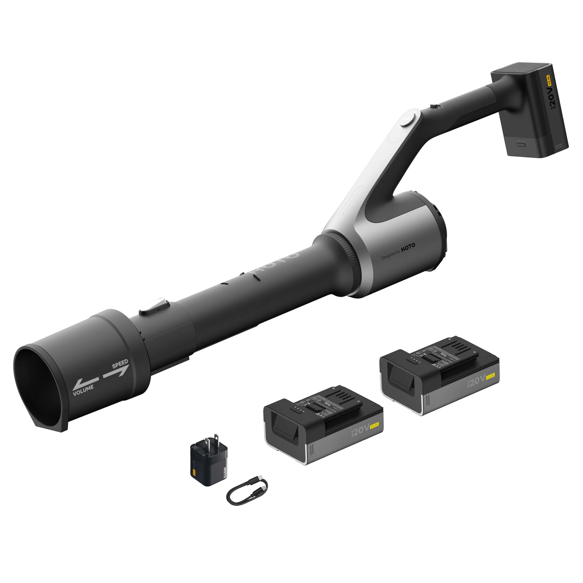HOTO 20V Cordless Leaf Blower 720CFM
