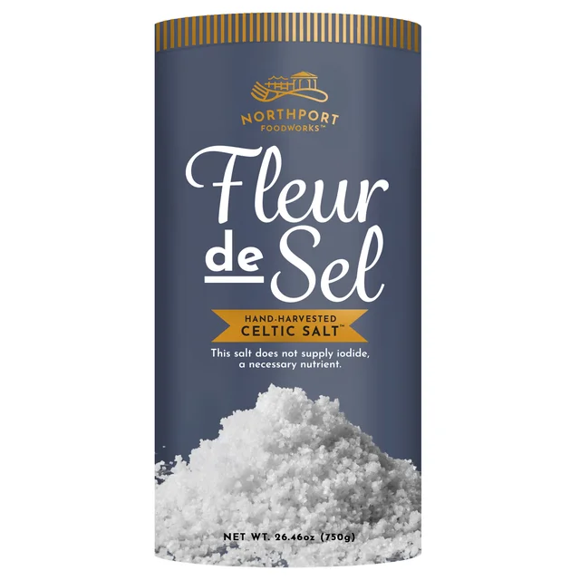 FLEUR DE SEL ATLANTIC CELTIC SALT 26.46 OZ (1.65 LBS)