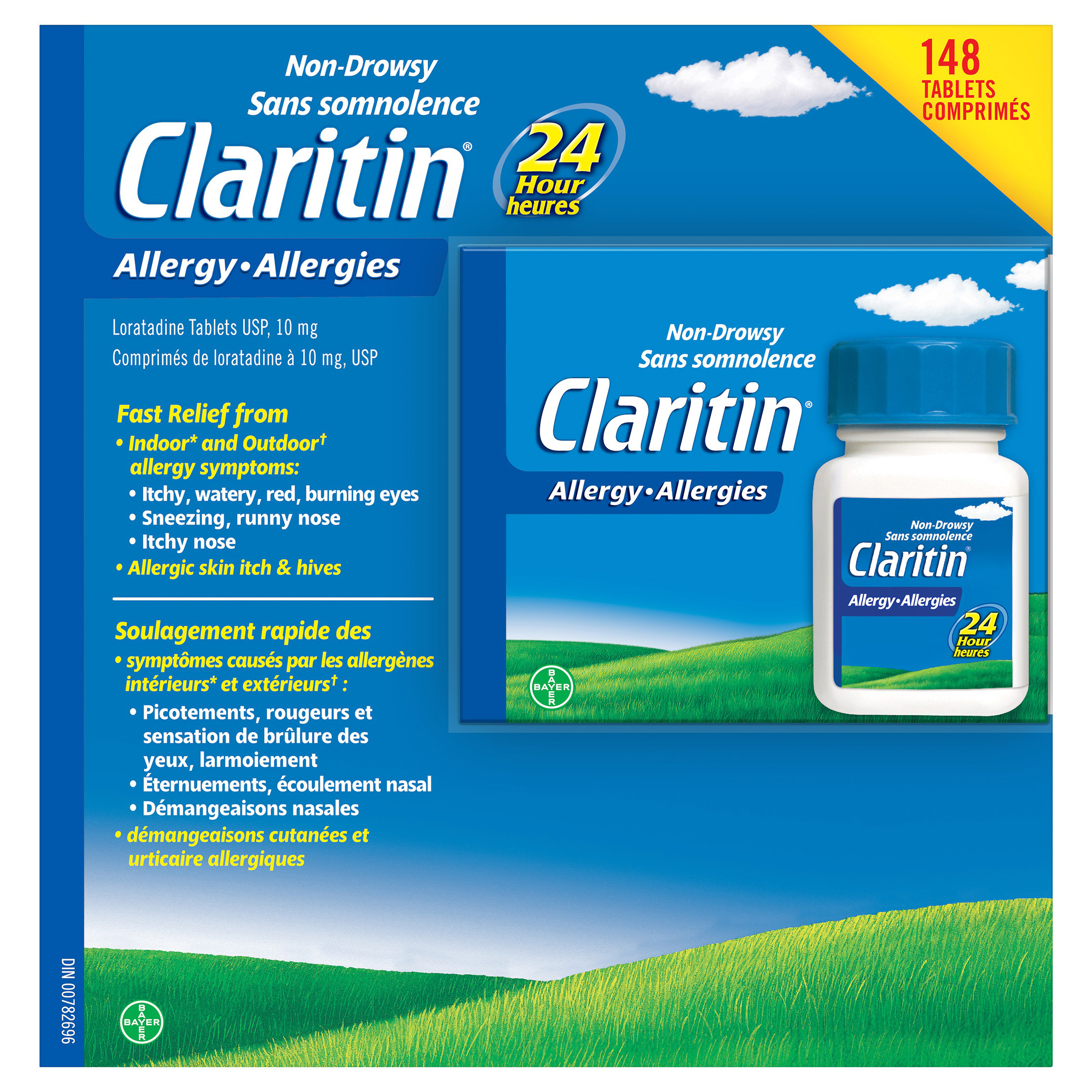 Claritin Allergy 10 mg, 148 tablets