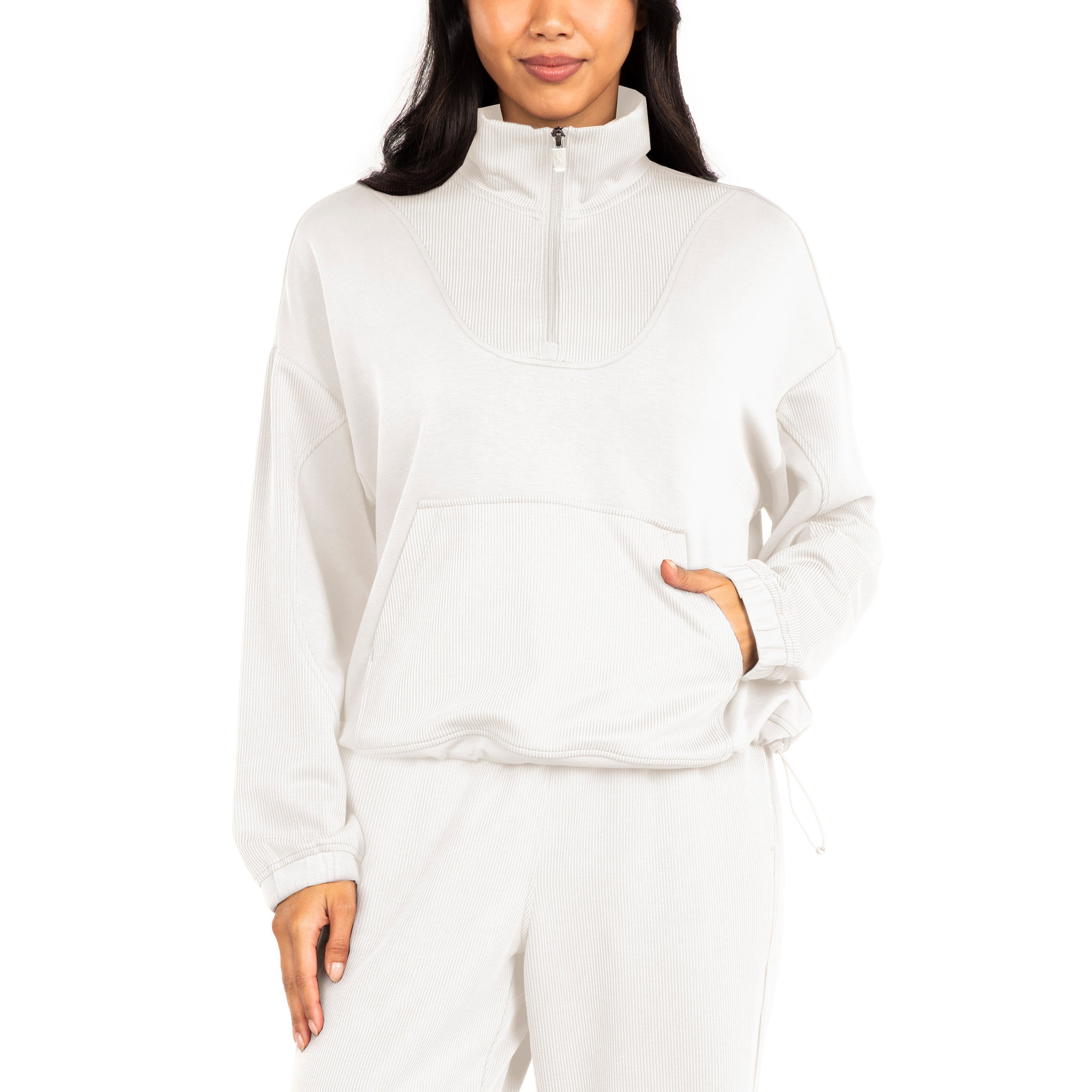 Spyder Women's Ribbed Quarter Zip Pullover | Costco