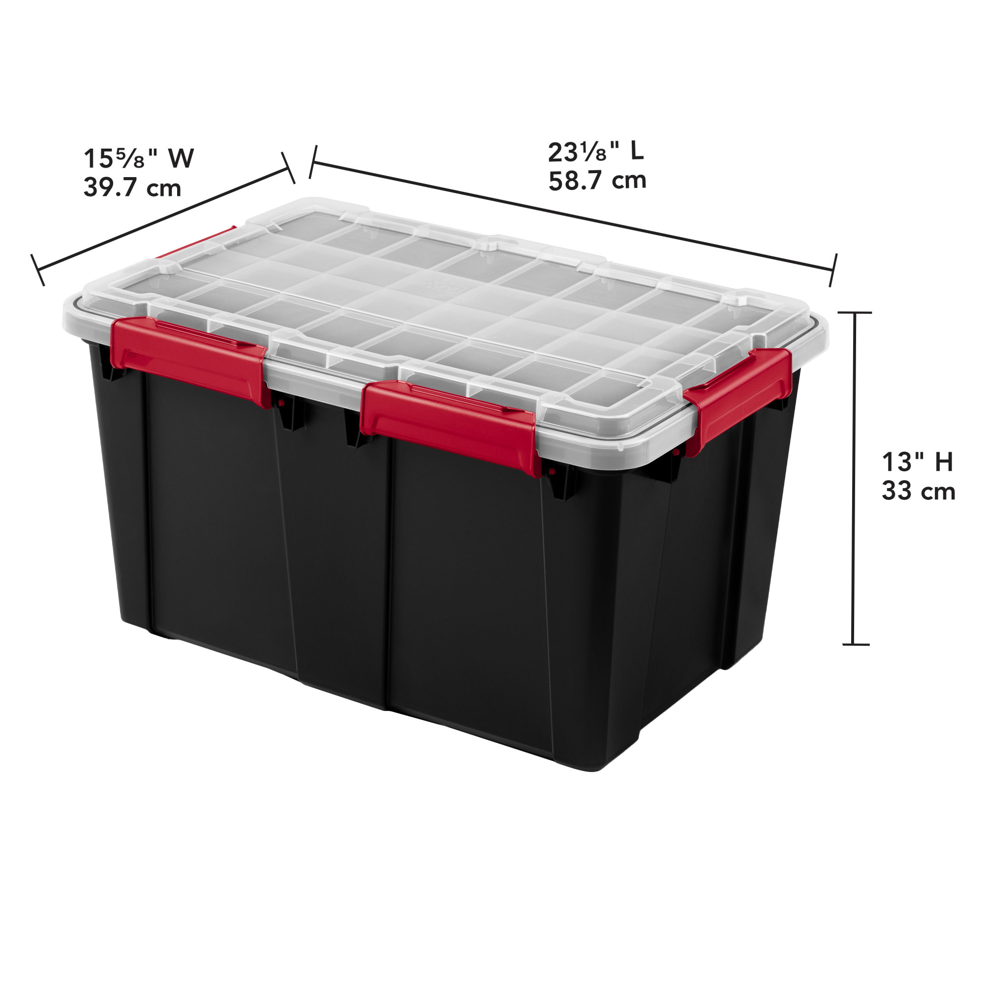 Sterilite Gasket Seal Latch Tote - Thumbnail 4