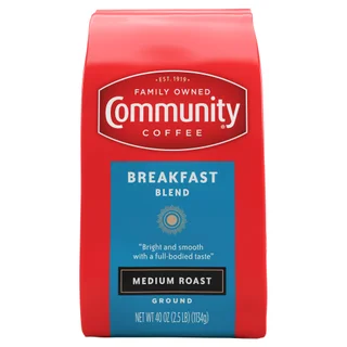 COMMUNITY COFFEE BREAKFAST BLEND 40 OZ
