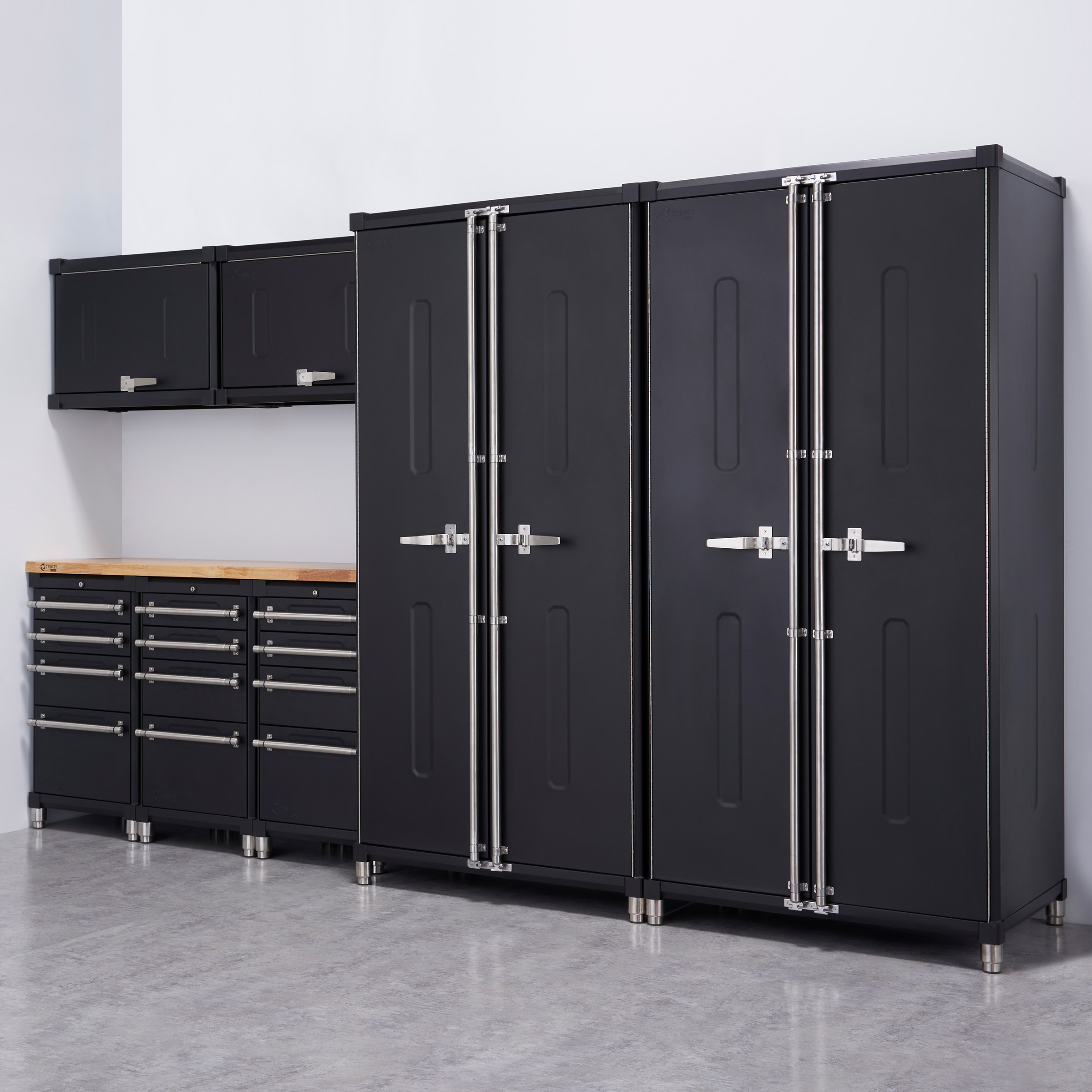 TRINITY PRO 8-piece Garage Cabinet Drawer Set