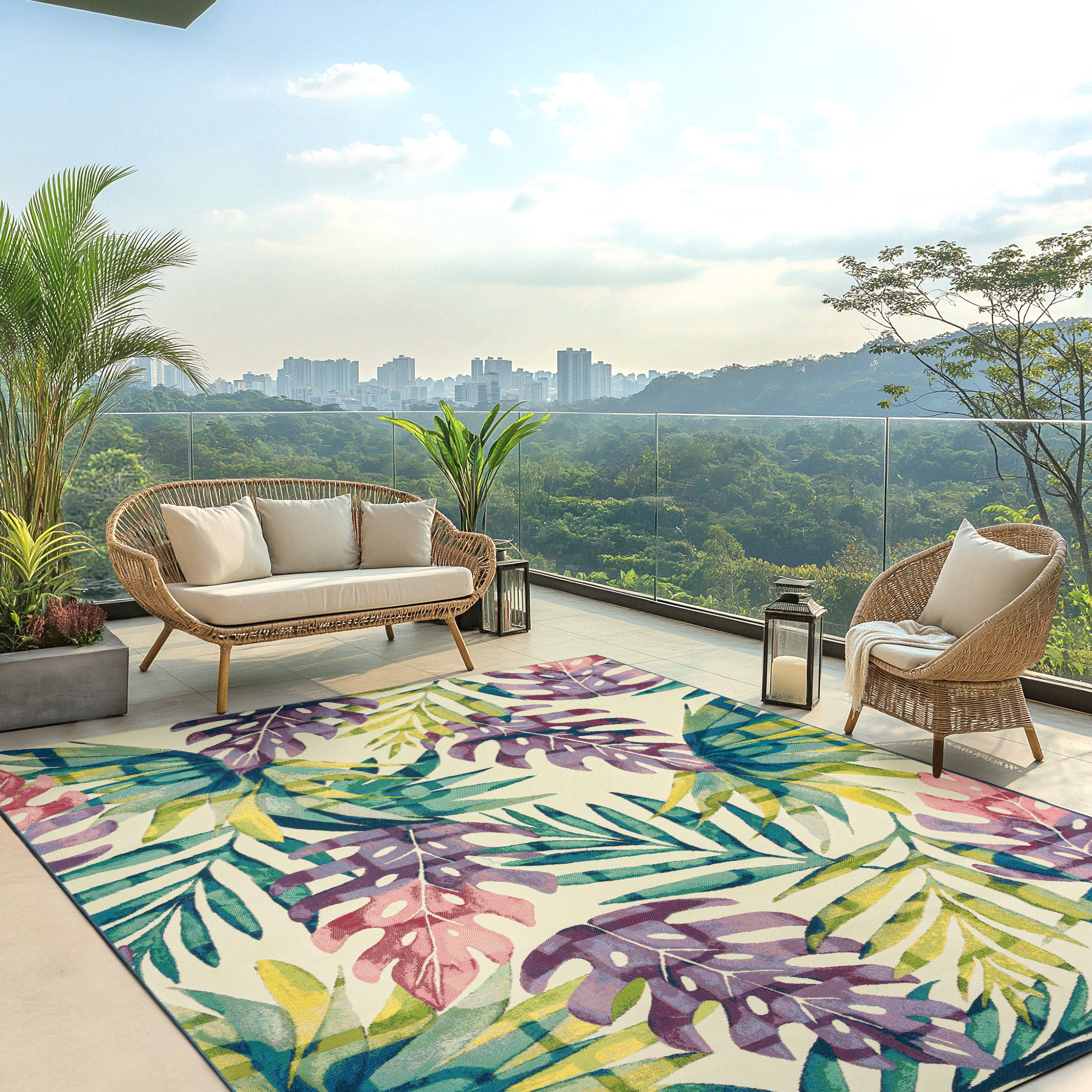 Large Waterproof Outdoor Rugs