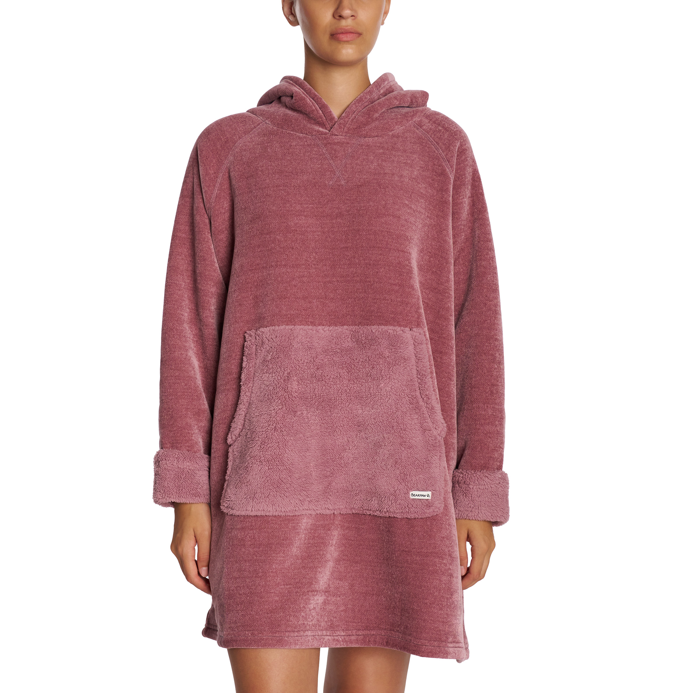 Bearpaw Women’s Oversized Sherpa Hoodie