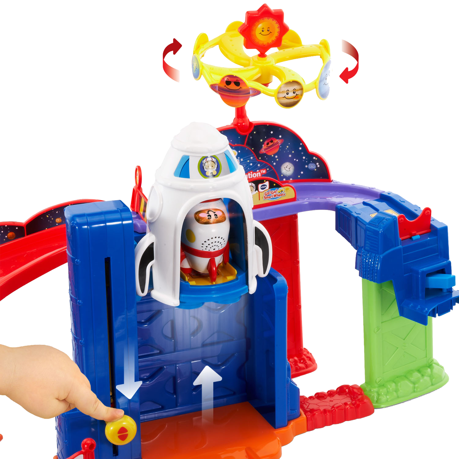 VTech Go! Go! Smart Wheels Blast Off Space Station and Airplane Bundle ...