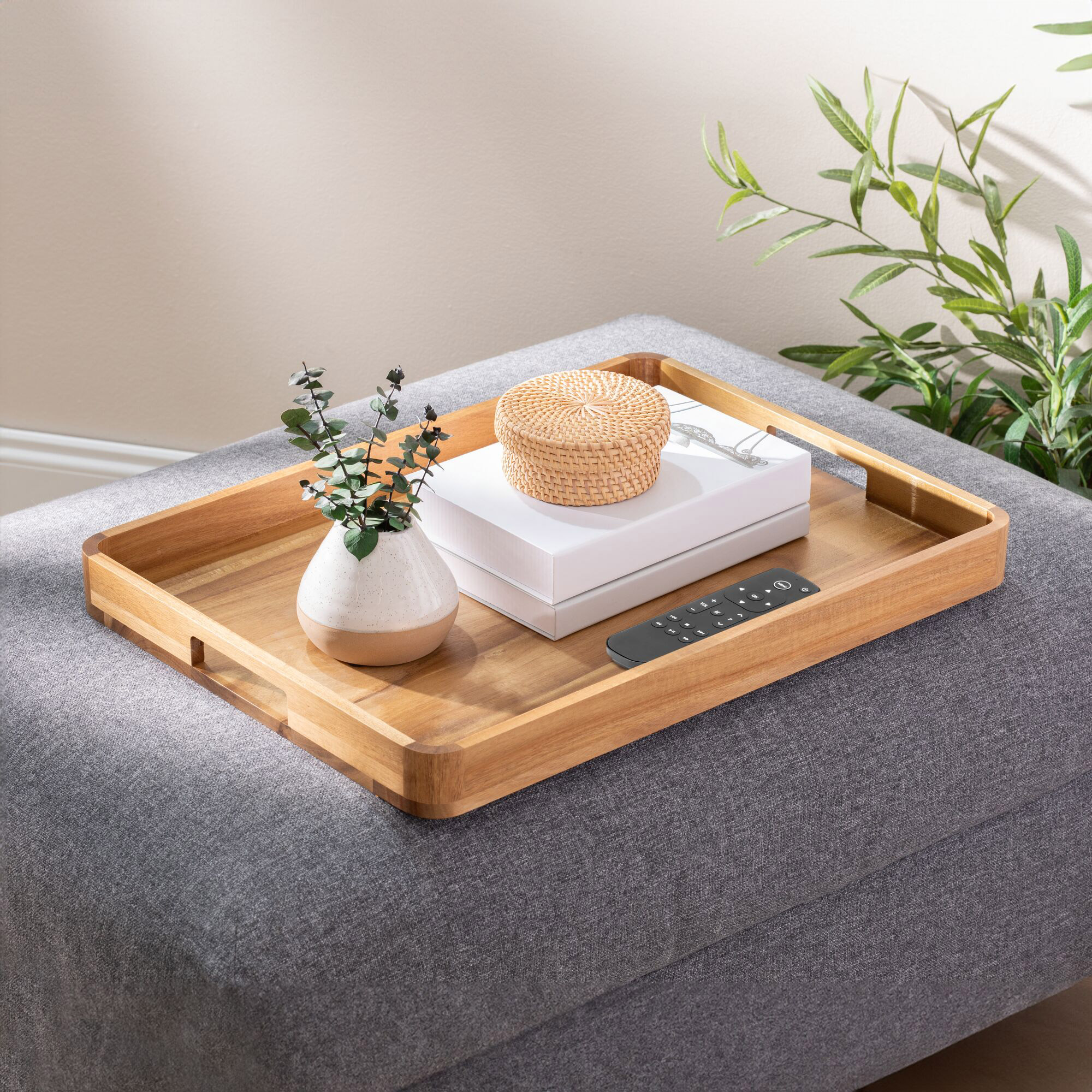 iDESIGN Acacia Wood Serving Tray | Costco