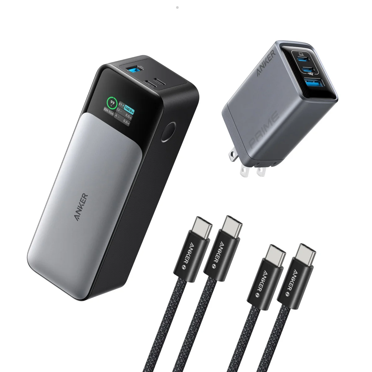 その他 Anker 737 Power Bank 24000mAh 140W Anker 140W 24,000mAh Power Bank with 100W Charger Bundle | Costco